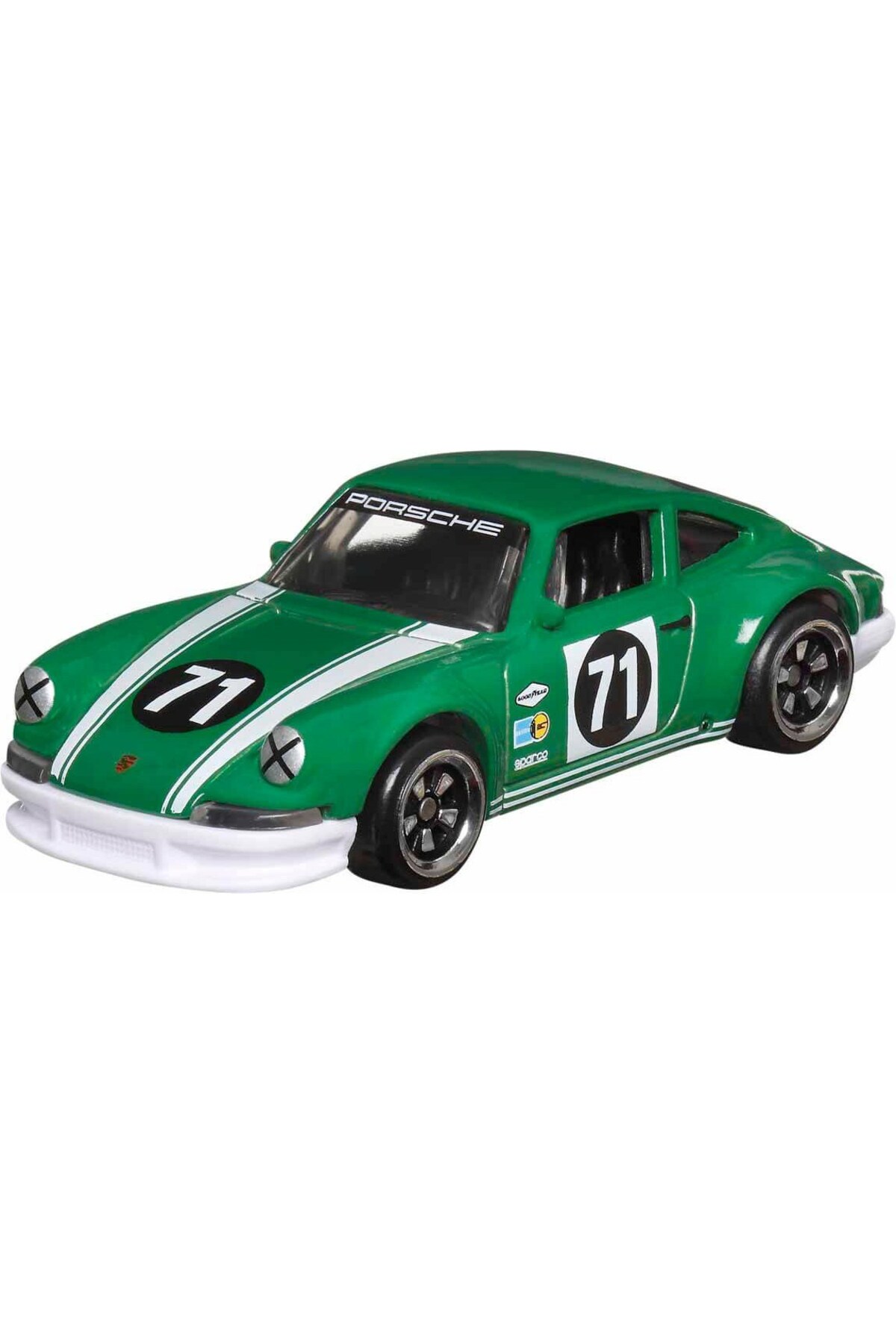 ماشین اسباب بازی اتومبیل های مجرد پرنعمت 1971 پورشه 911 HRV04 هات ویلز اورجینال HOT WHEELS