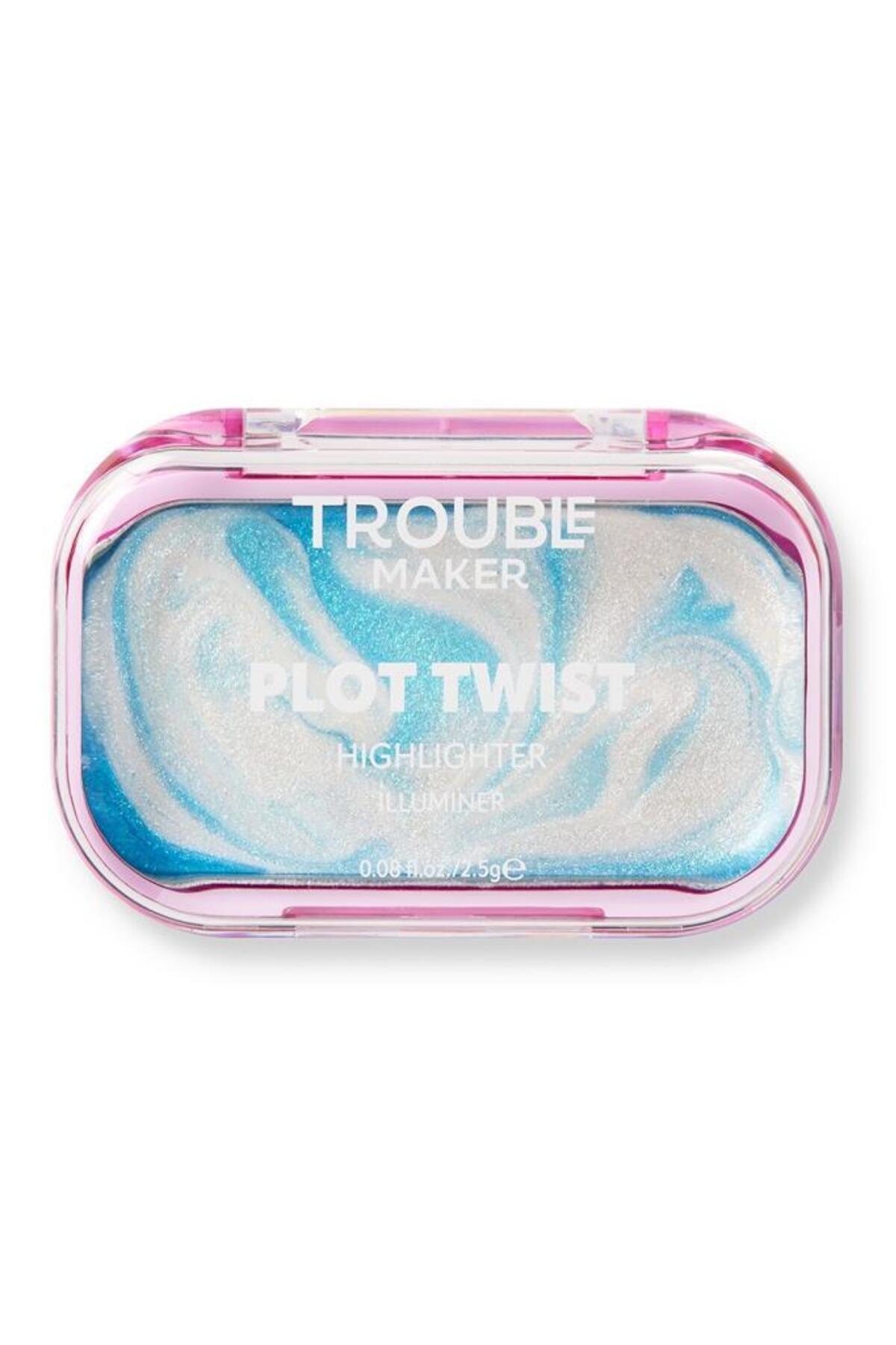 هایلایتر بالم شفاف تروبل‌میکر Troublemaker Plot Twist سفید