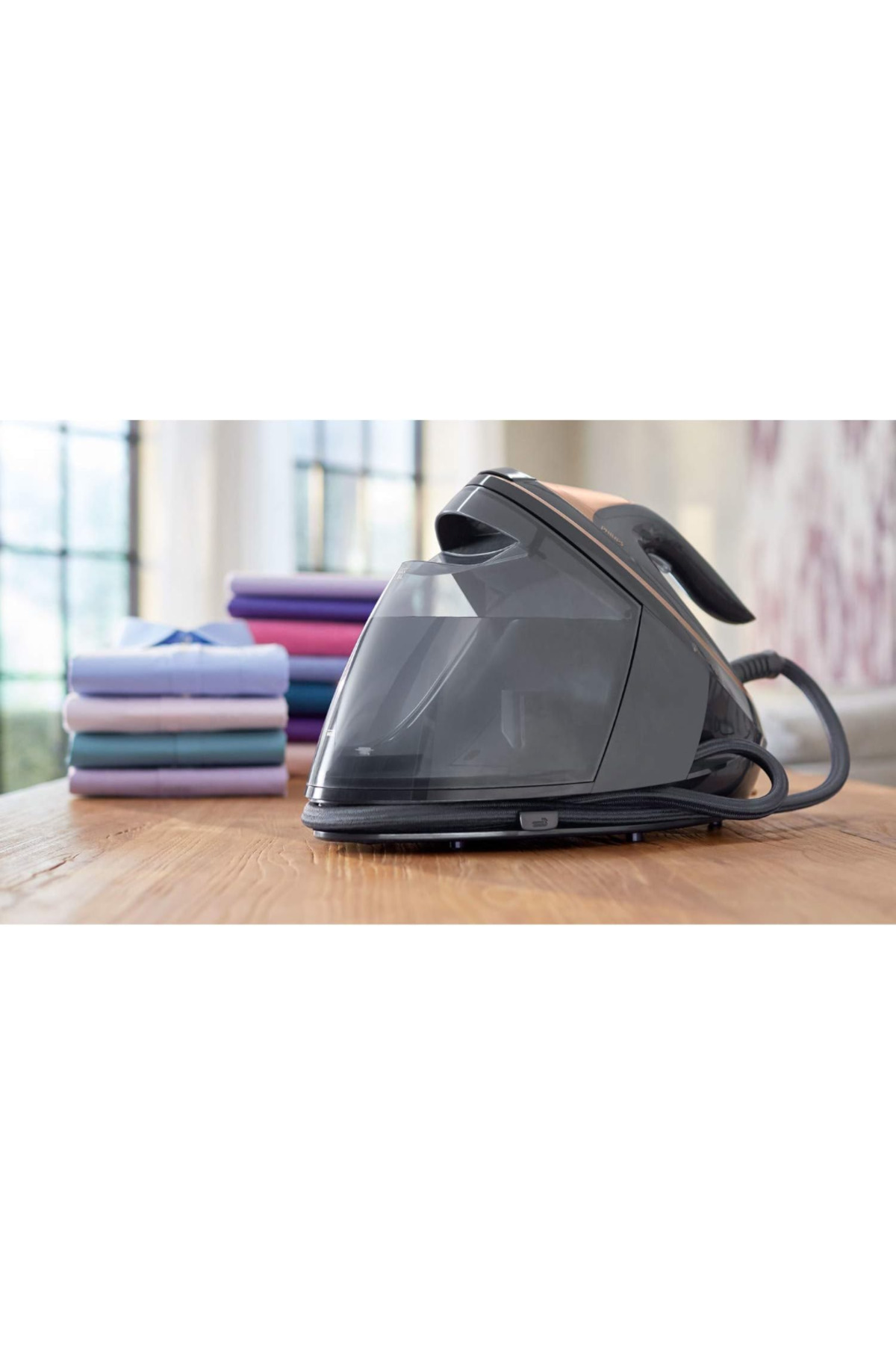 اتو بخار PREMIUM PERFECTCARE STEAM GENERATOR IRON AUTOMATIC TEMPERATURE BASE 3100W ZERO BURN RISK اورجینال Philips