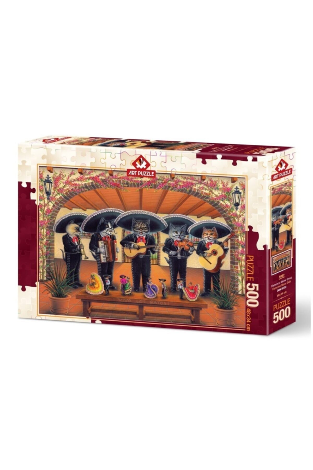 پازل 500 PIECE FLAMENCO MEOW TEAM 5082 از ترکیه Art Puzzle