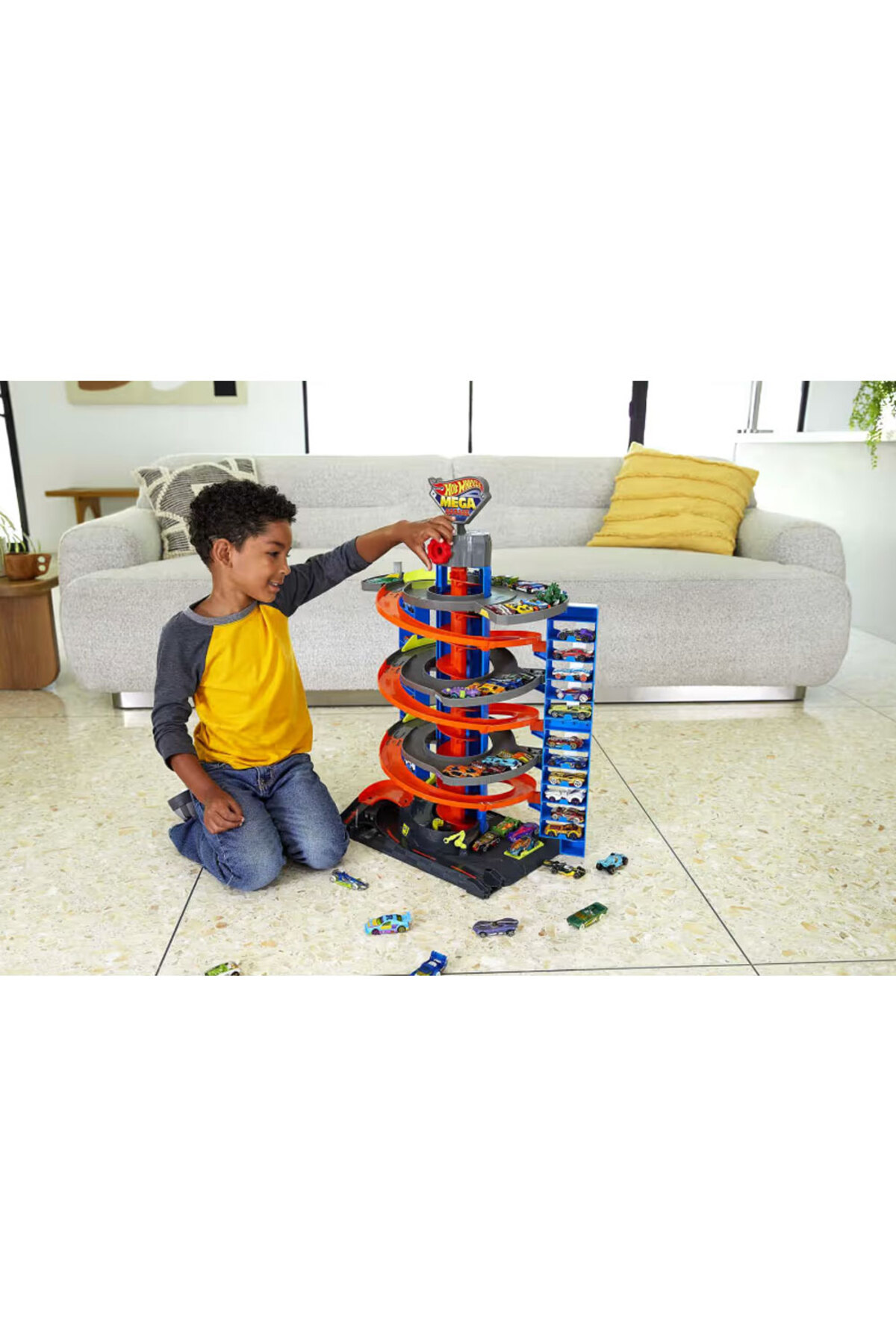ماشین اسباب بازی مگا گاراژ GTT95 هات ویلز اورجینال HOT WHEELS