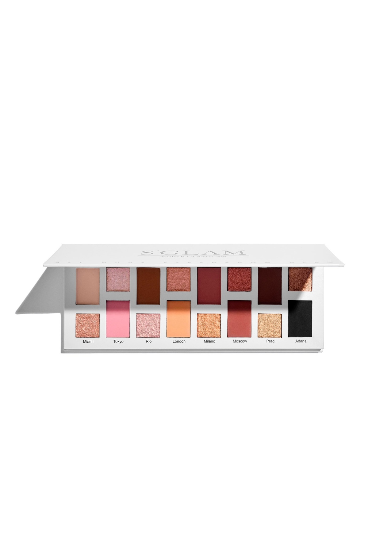 سایه چشم پالت 16 رنگ S'GLAM