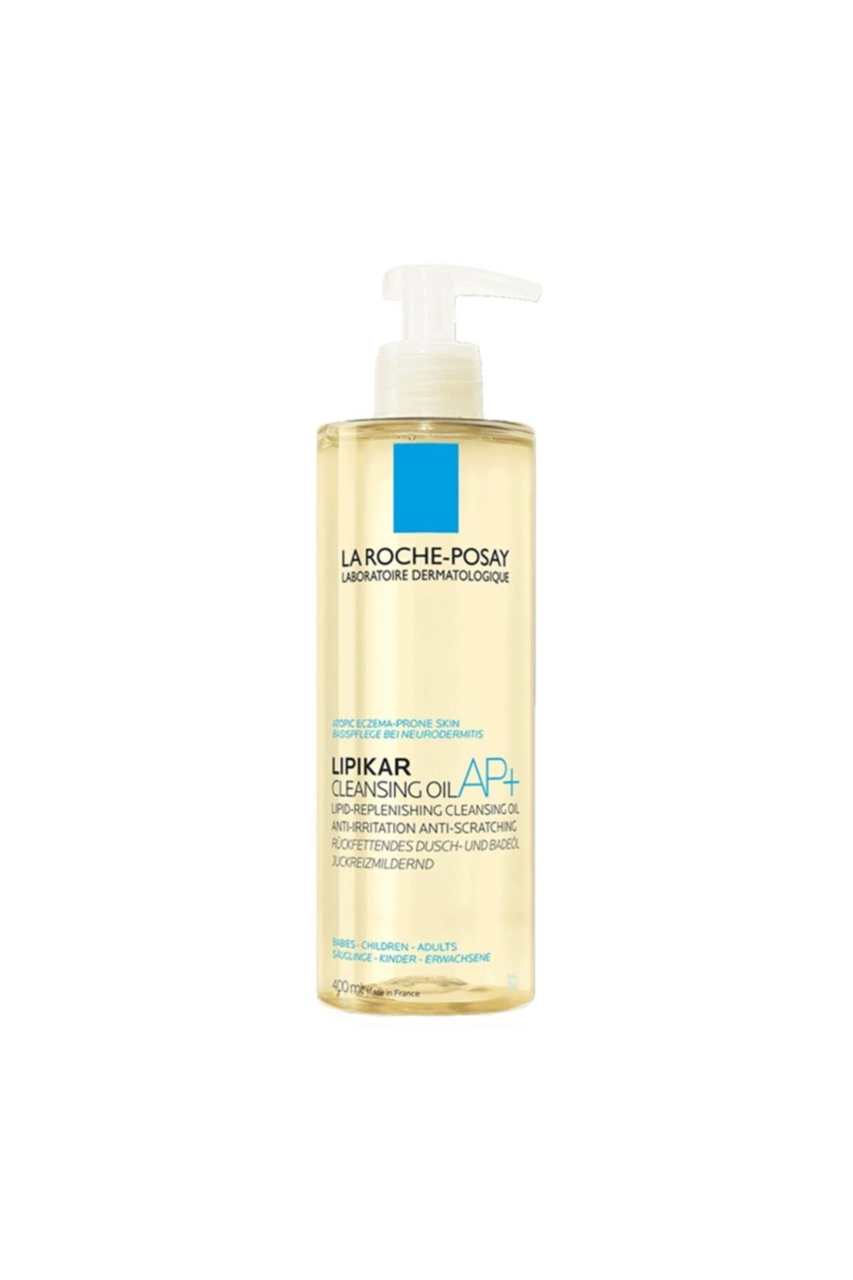 La Roche Posay روغن تمیزکننده بدن لیپیکار AP+ با تاثیر بازسازی 400 میلی لیتر