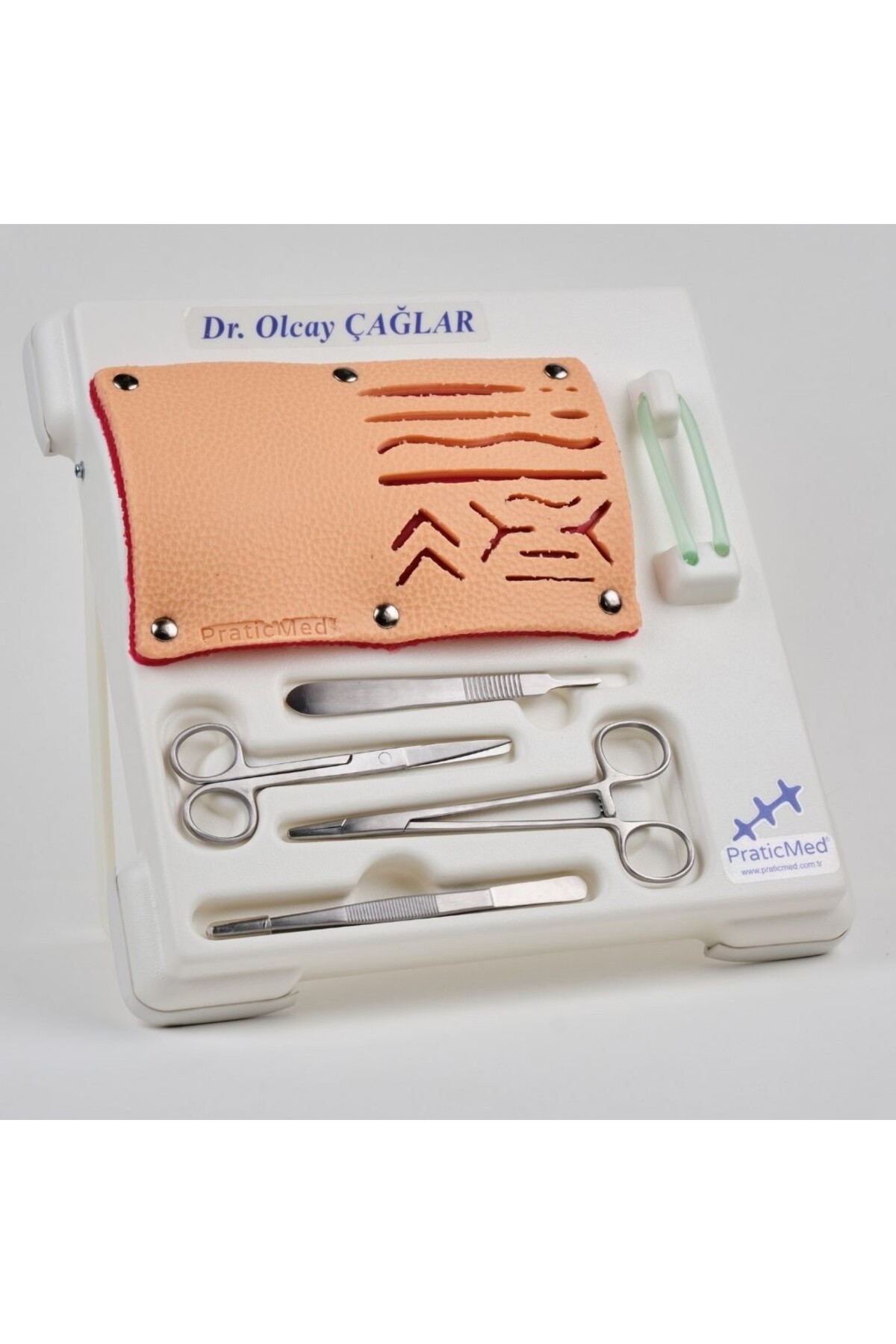 مدل خودرو ست آموزشی بخیه لیگاتور آناستوموز نوع میز PRATICMED اورجینال Praticmed