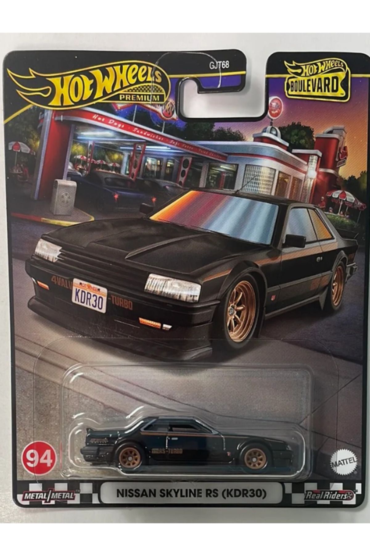 ماشین اسباب بازی 1 64 بلوار مخلوط U NISSAN SKYLINE RS KDR30 BLACK هات ویلز اورجینال HOT WHEELS