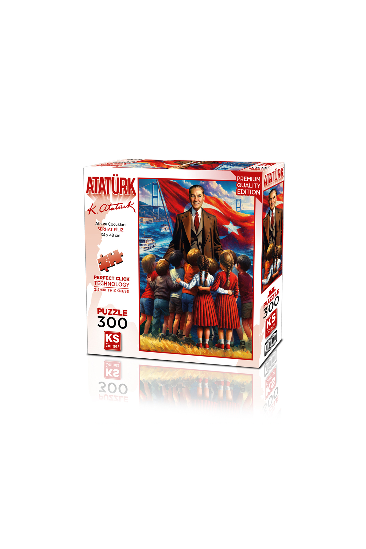 پازل اسب و کودکان 300 قطعه اورجینال Ks Games