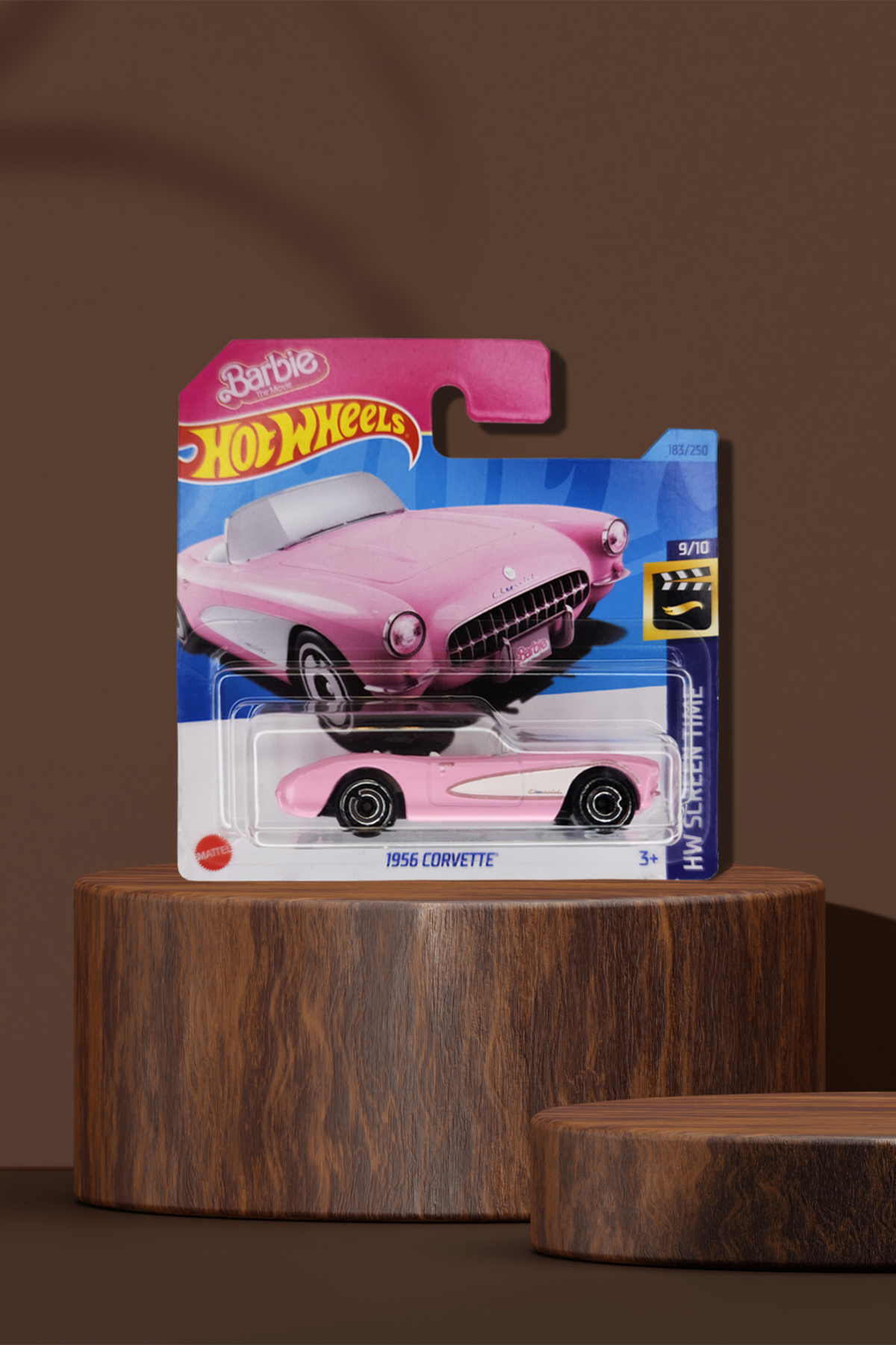 ماشین اسباب بازی BARBIE 1956 CORVETTE از ترکیه HOT WHEELS
