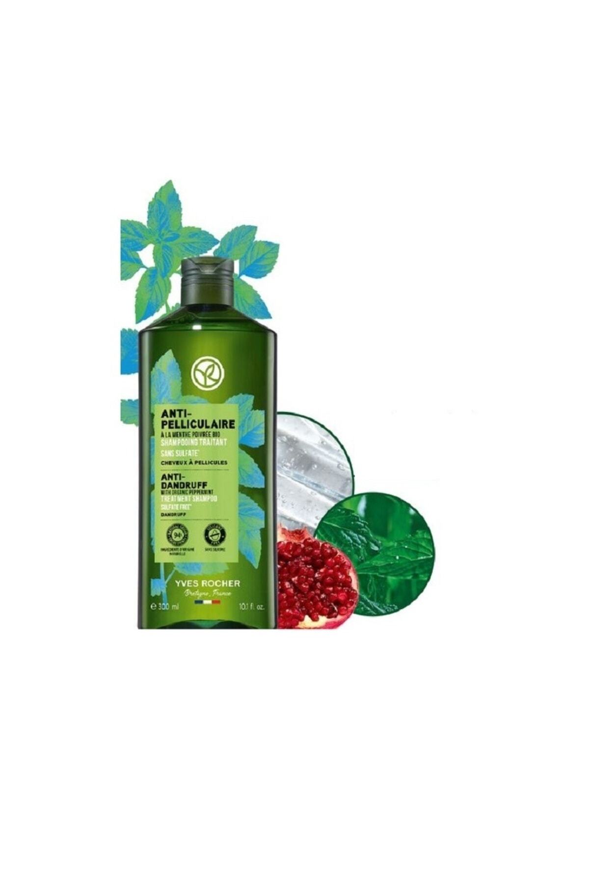 شامپو ضد پلیکولر از بین برنده چربی مو 300 میلی لیتر ایوروشه Yves Rocher