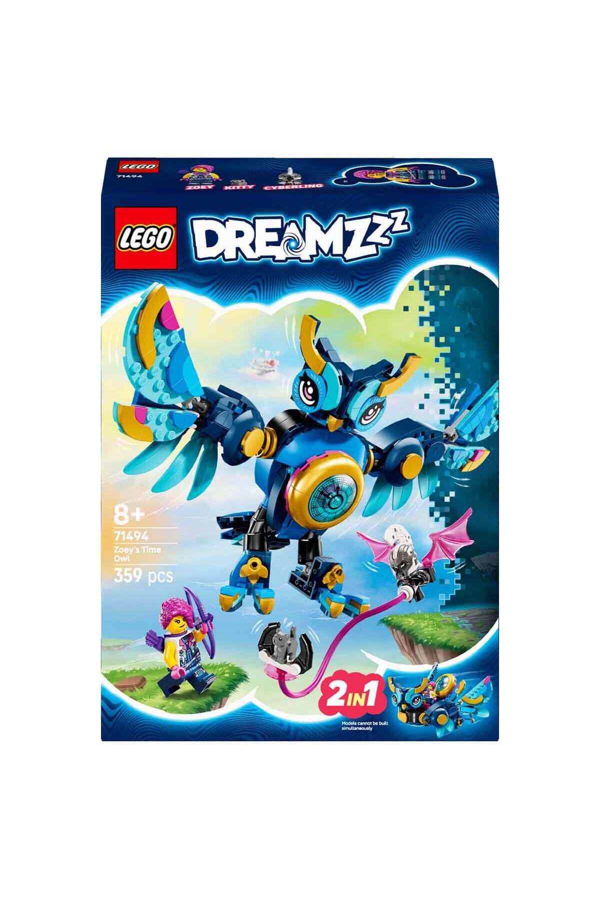 لگو و اسباب بازی های ساخت محور DREAMZZZ ZOEY'S TIME OWL 71494 مدل پرنده مینی برای کودکان 8 سال به بالا از ترکیه LEGO
