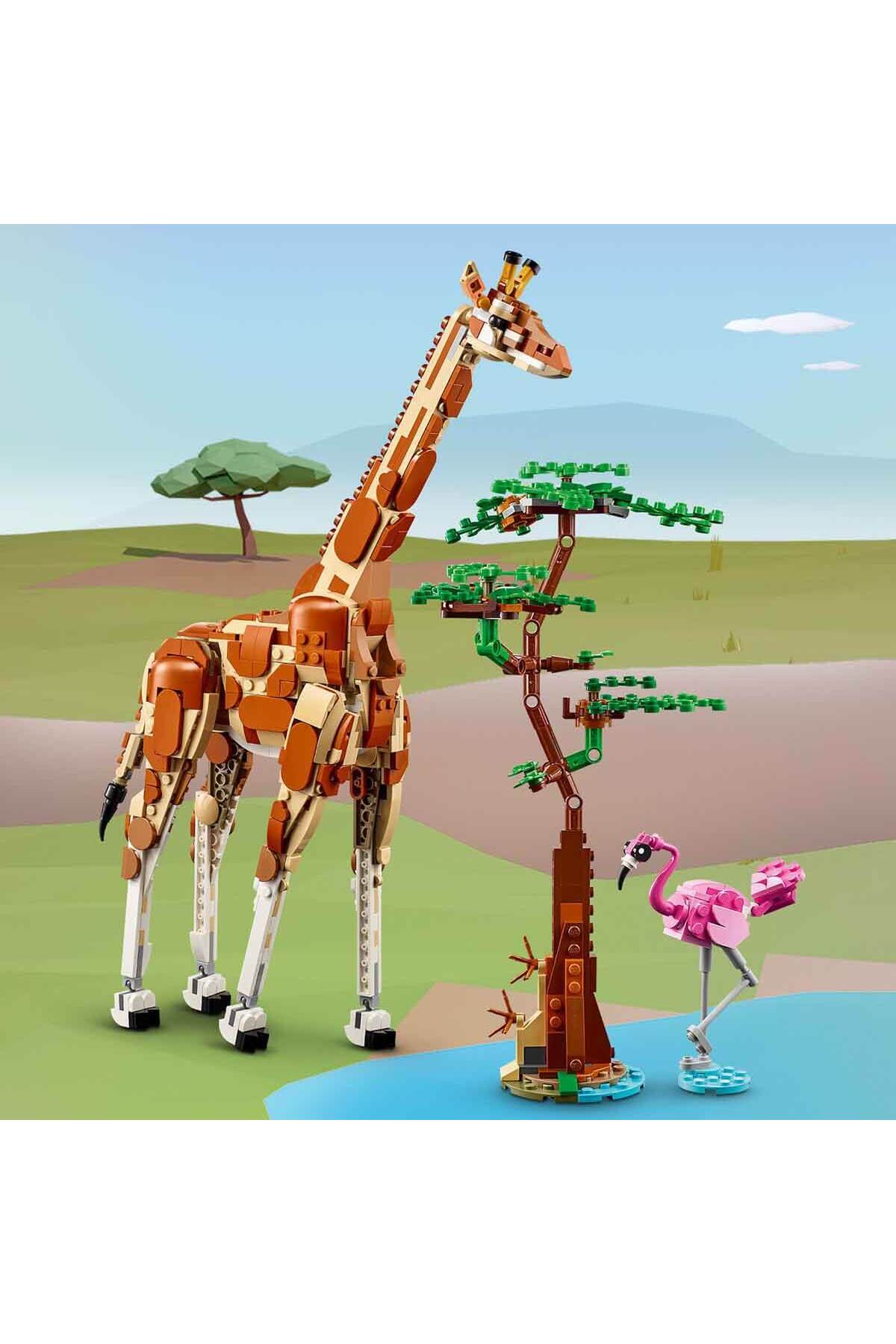 لگو حیوانات سافاری وحشی خالق را می توان برای کودکان 31150 9 سال بالاتر اورجینال LEGO