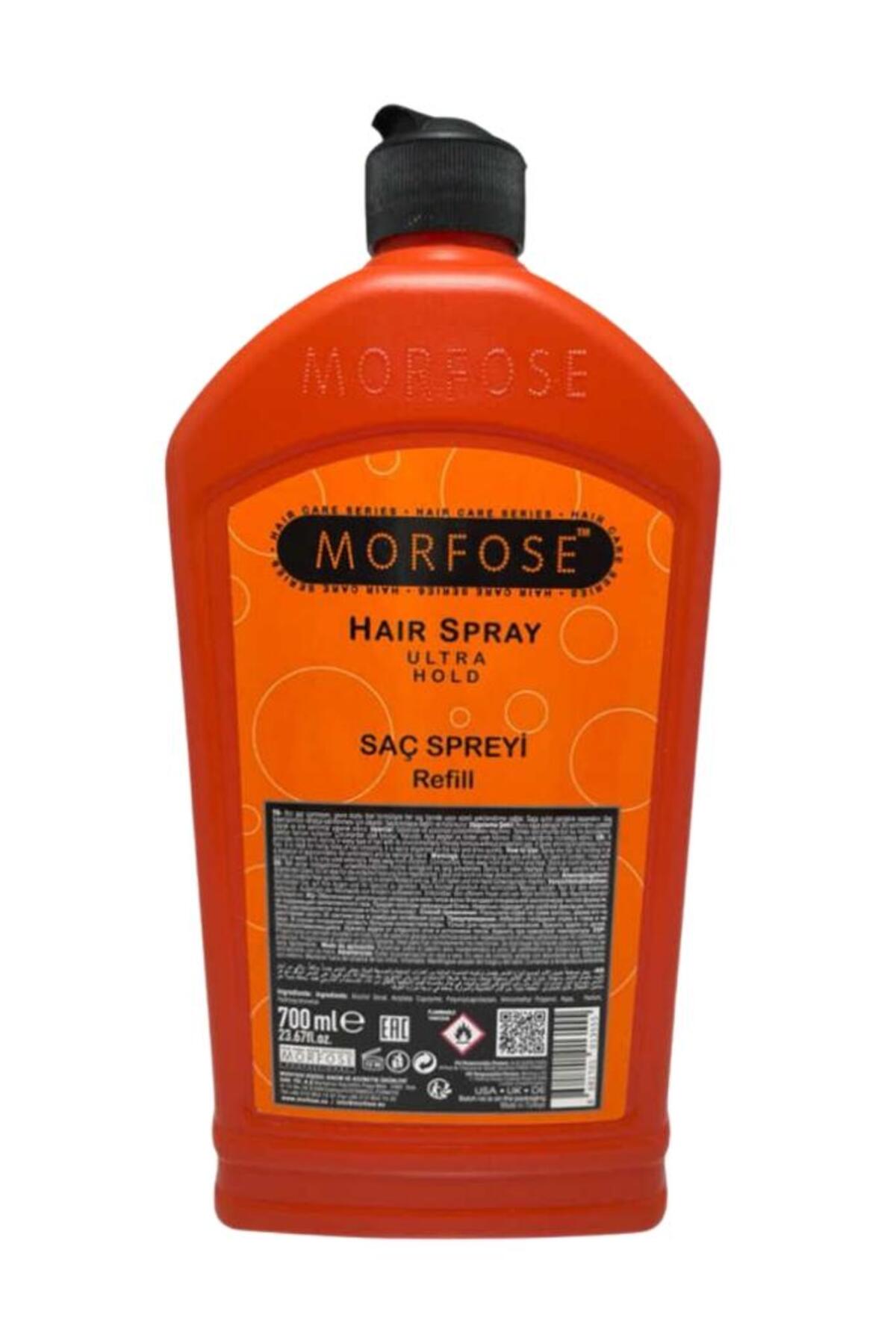 کرم و واکس حالت دهنده مو مردانه زنانه ULTRA HOLD SPRAY PRAY 700 میل Morfose