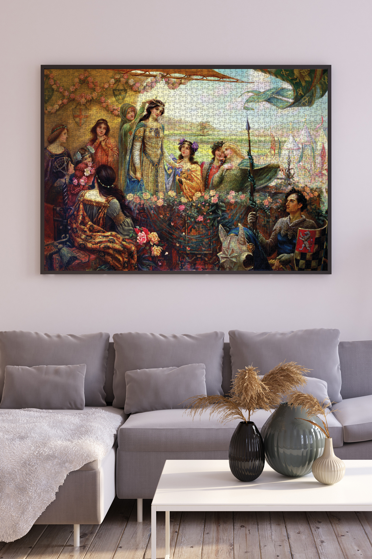 پازل 3000 قطعه LANCELOT & GUINEVERE 4929 اورجینال Anatolian Puzzle