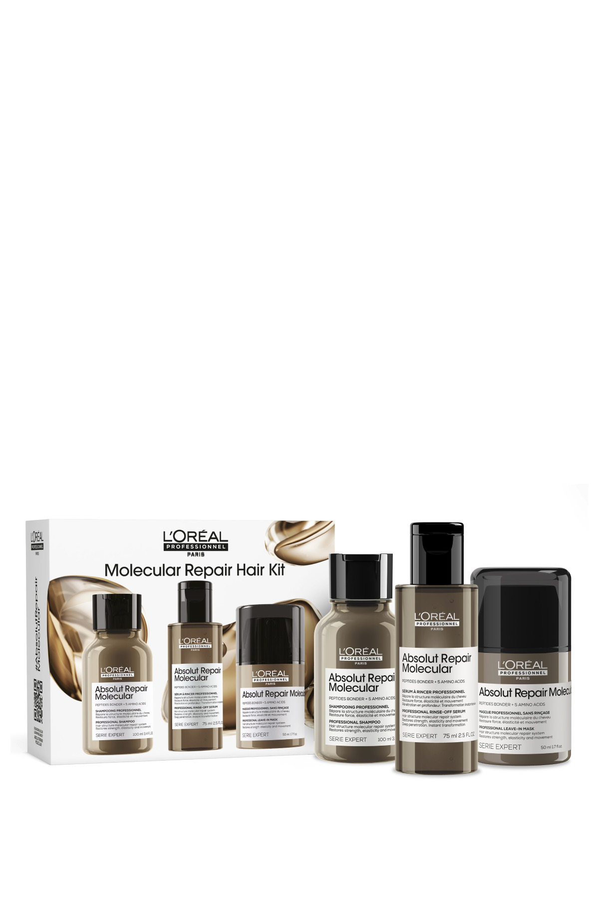 شامپو زنانه مجموعه مینی مولکولی ABSOLUT اورجینال L'oreal Professionnel