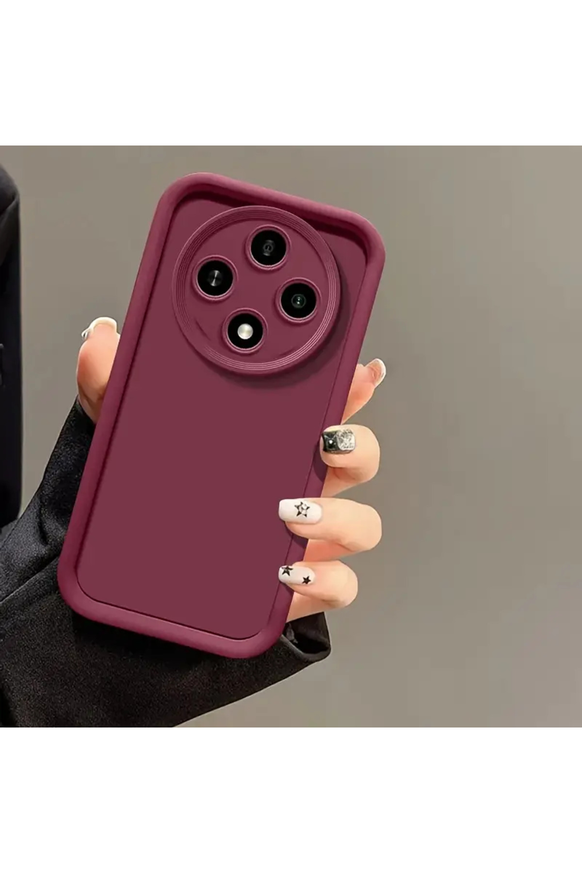 کاور و قاب روکش سیلیکونی قرمز CLARET REDMI 14C سازگار با دوربین شیائومی بافت نرم ضد ضربه فیبکس Fibaks