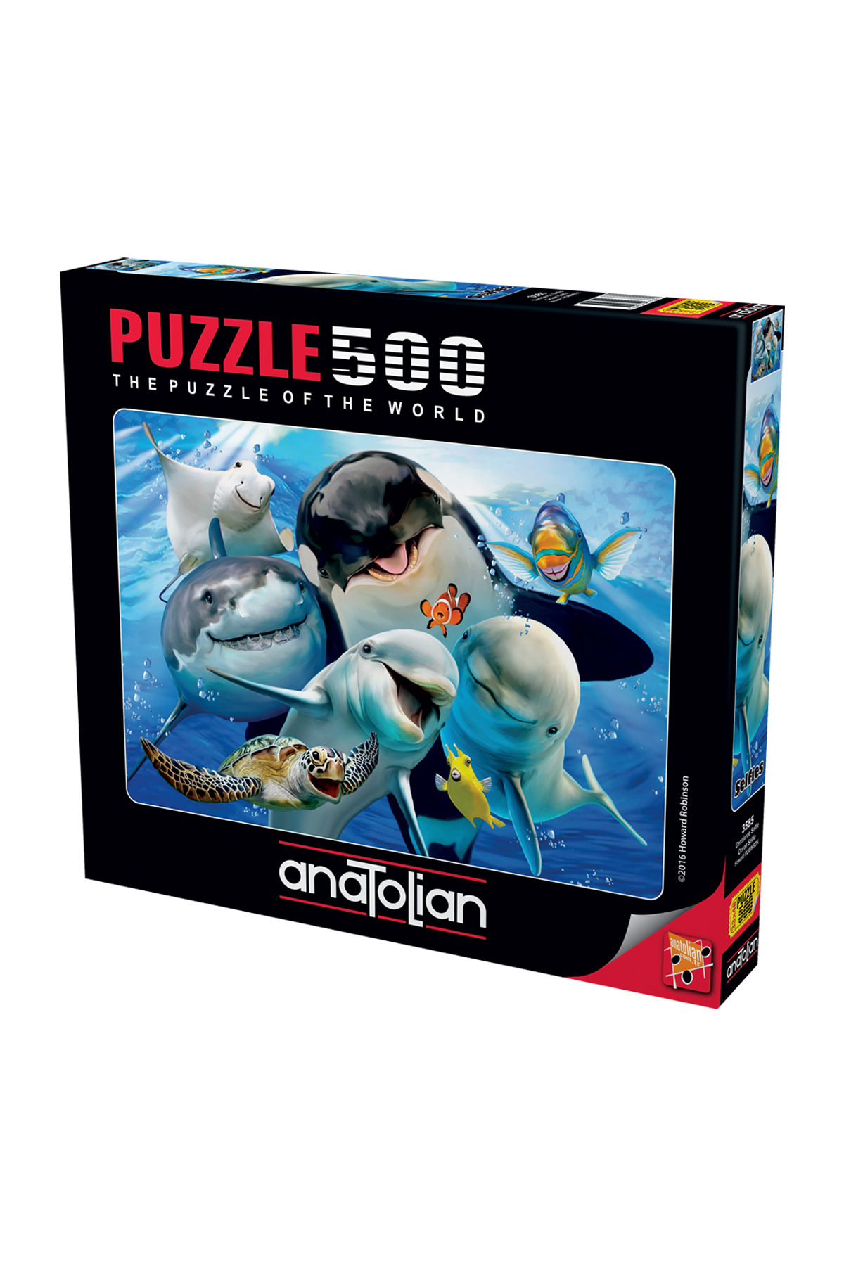 پازل 500 تکه سلفی در عمق 3585 از ترکیه Anatolian Puzzle