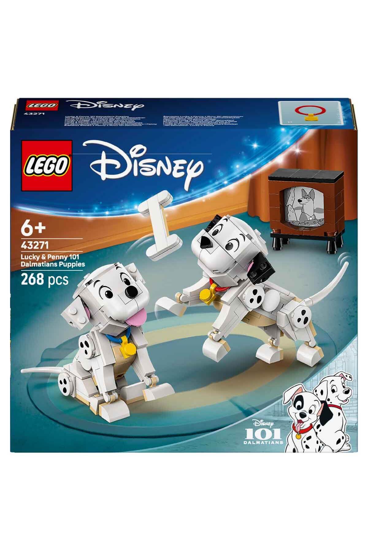 لگو توله سگ DALMATIAN LUCKY AND PENNY 101 43271 کودکان 6 ساله بالاتر اورجینال LEGO