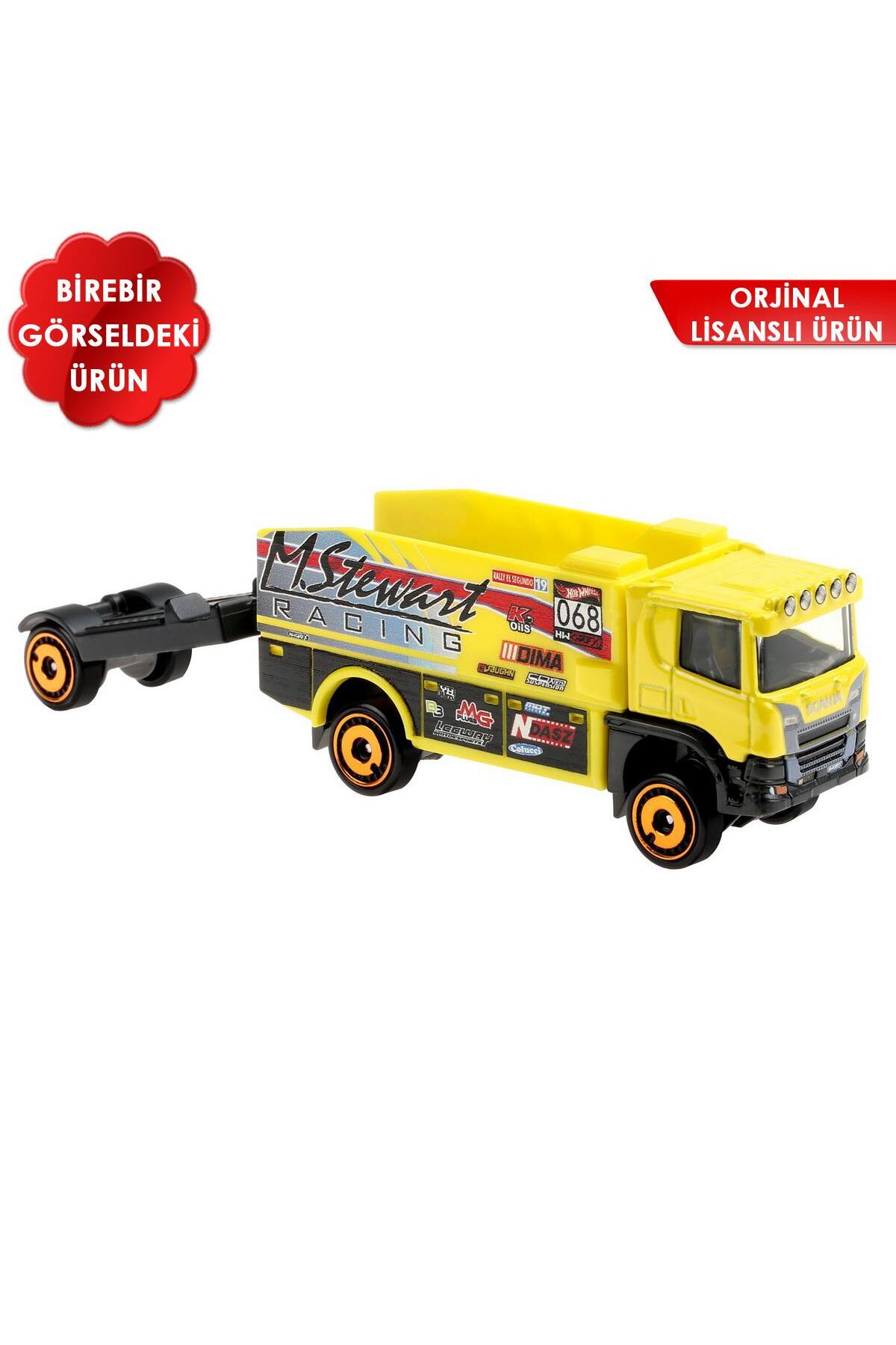 کامیون و ماشین آلات ساختمانی اسباب بازی اسکانیا رالی داغ از ترکیه HOT WHEELS