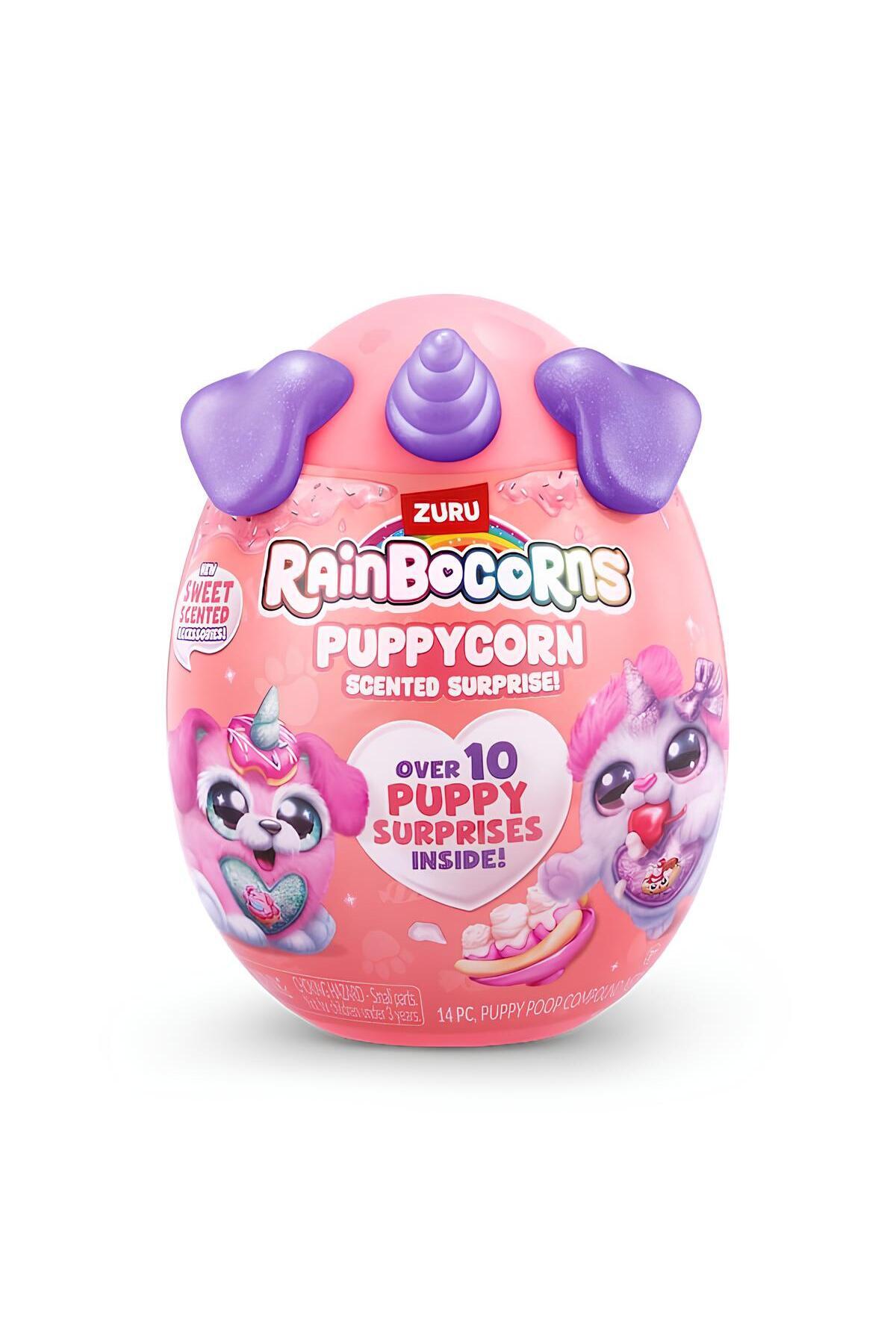 اسباب بازی های پشمی PUPPYCORN FRAGRANCE SURPRISE WHITE HORN S8 CDU6 9298TQ1 Rainbocorns