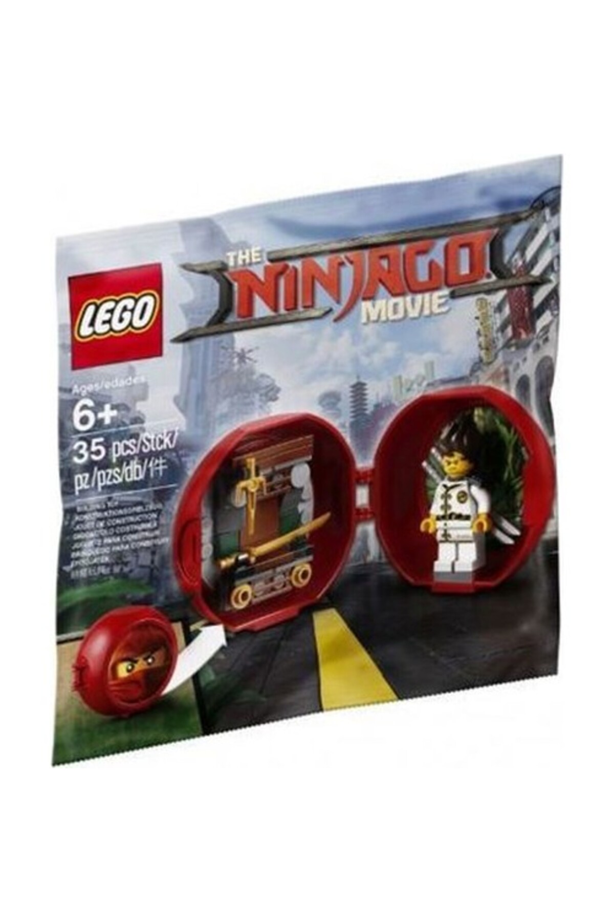 لگو و اسباب بازی های ساخت محور NINJAGO 5004916 KAI'S DOJO POD اورجینال LEGO