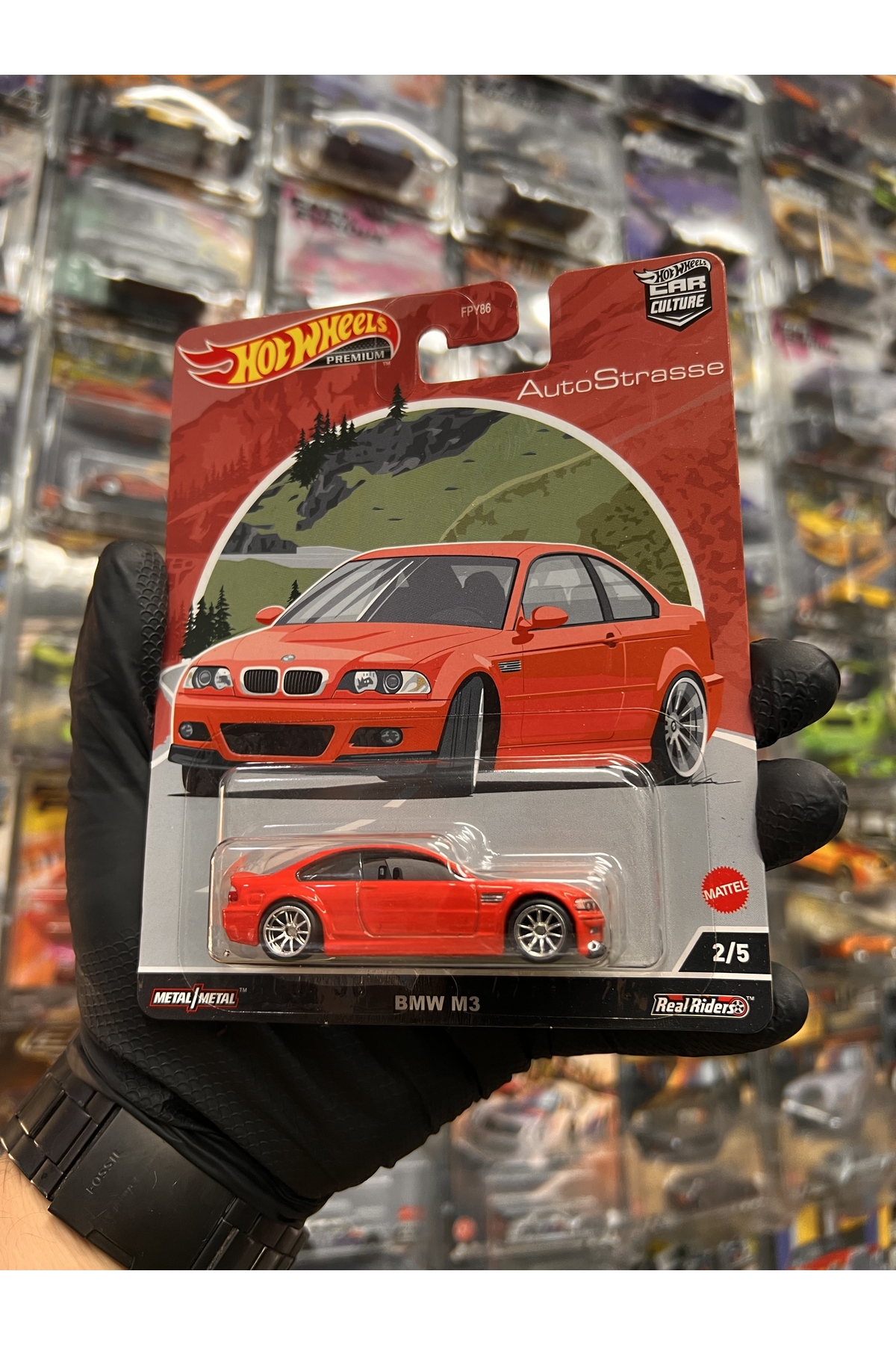 ماشین اسباب بازی حق بیمه BMW M3 هات ویلز اورجینال HOT WHEELS