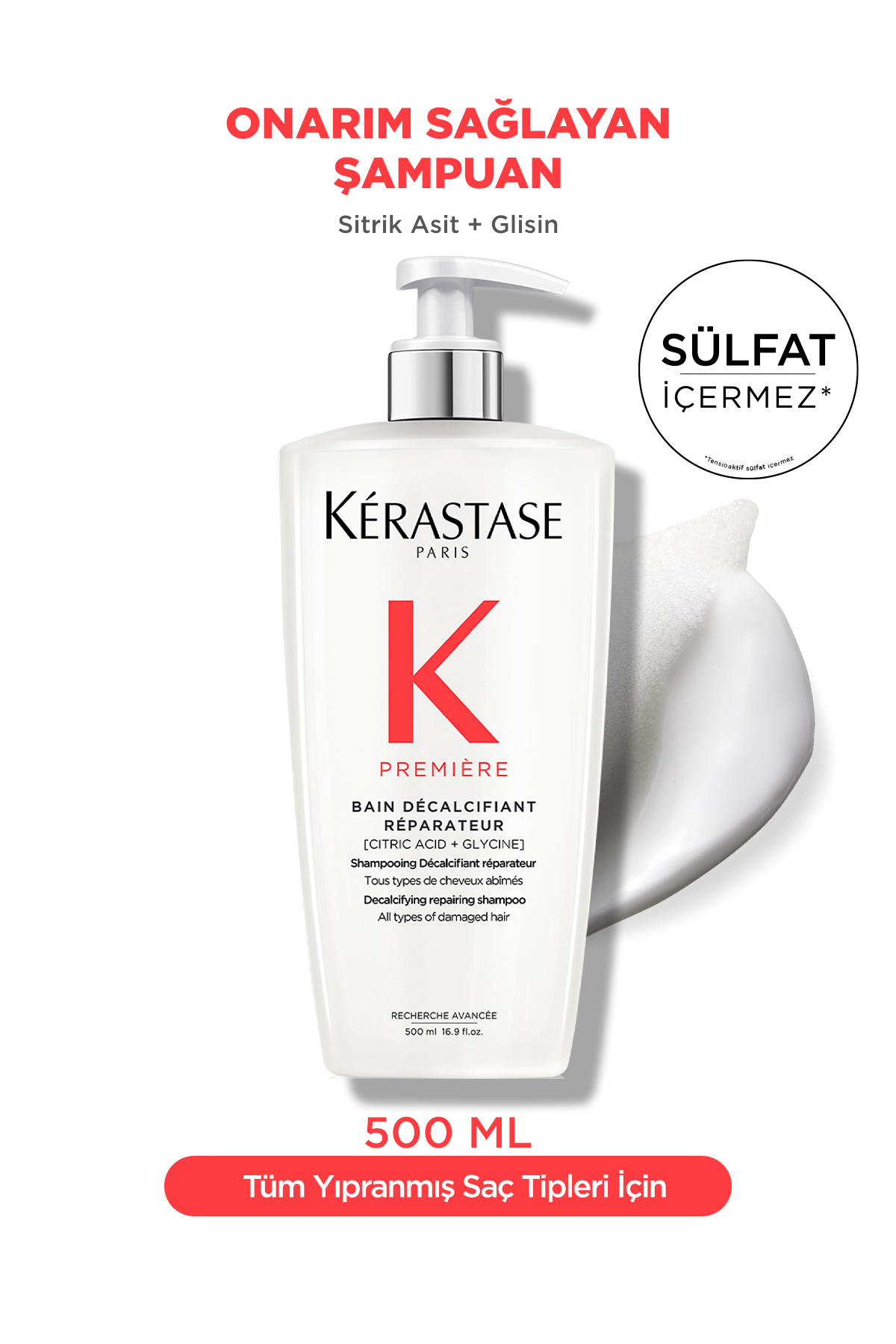 شامپو پریمیر بین دکلسیفیکانت 500 میلی لیتر کراستاس Kerastase