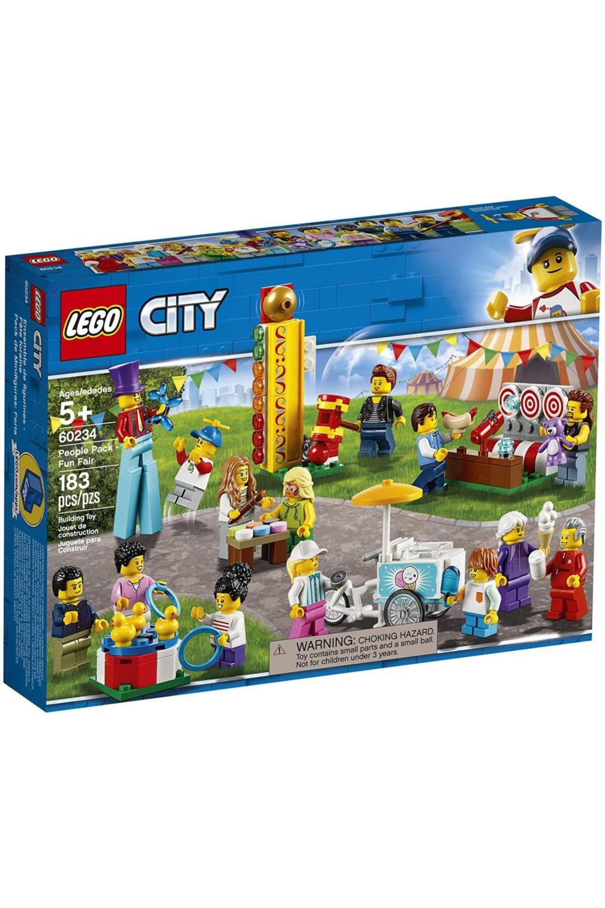 لگو بسته بندی LUNAPARK 60234 CITY PEOPLE اورجینال LEGO