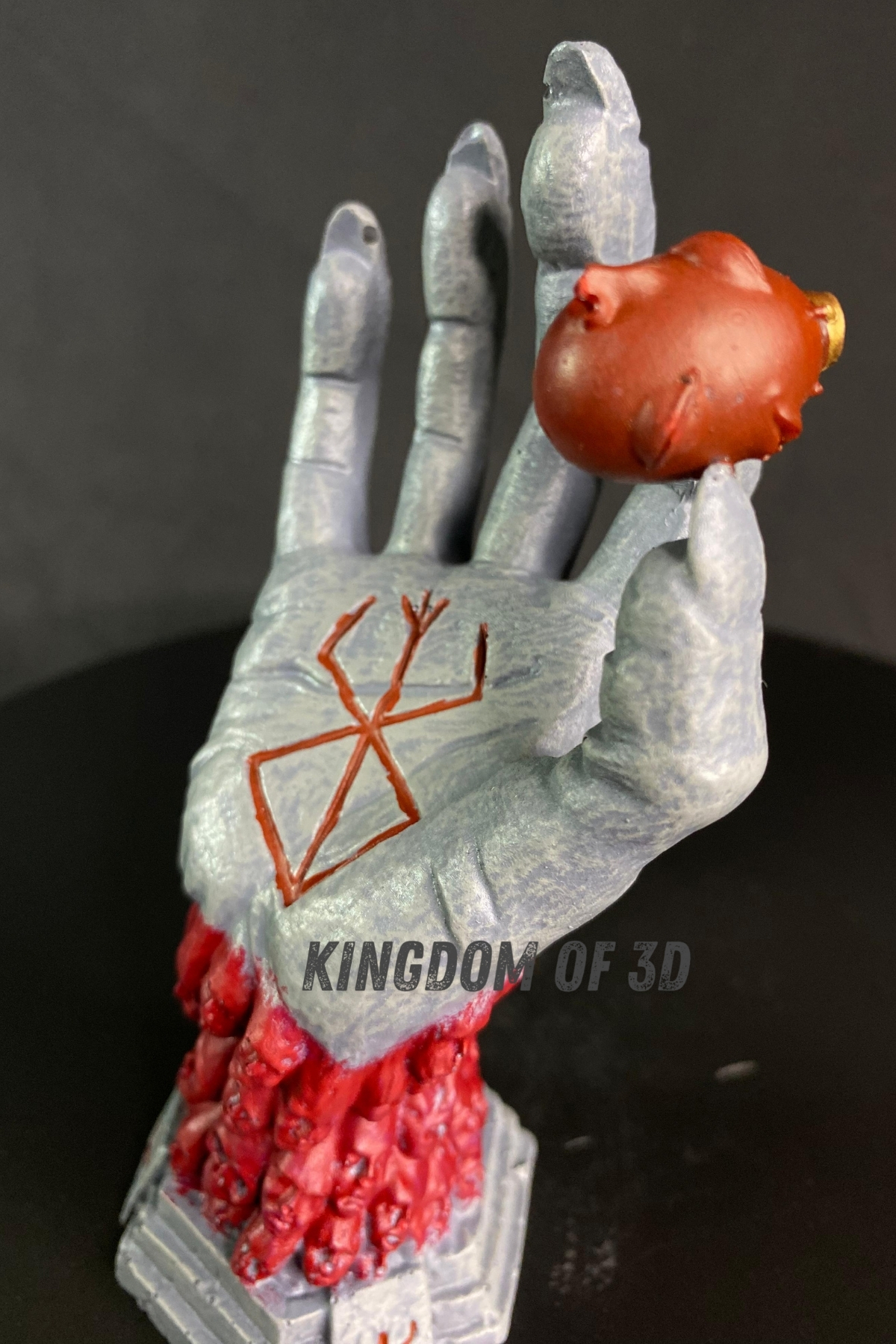 فیگور مجسمه دست خدا دیوانه انیمه از ترکیه Kingdom of 3D