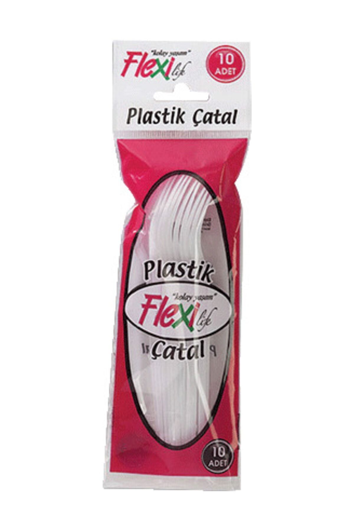 چنگال پلاستیکی ۱۰ عددی فلکسی Flexi
