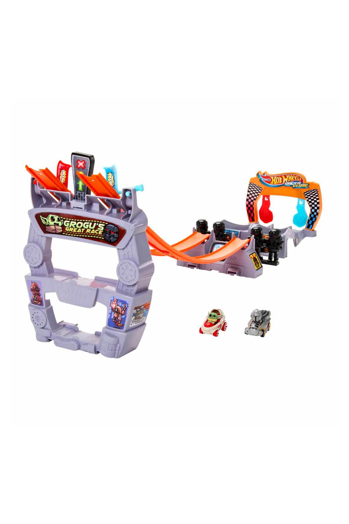 ماشین اسباب بازی RACERVERSE STAR WARS RUNWAY مجموعه HPL32 هات ویلز اورجینال HOT WHEELS