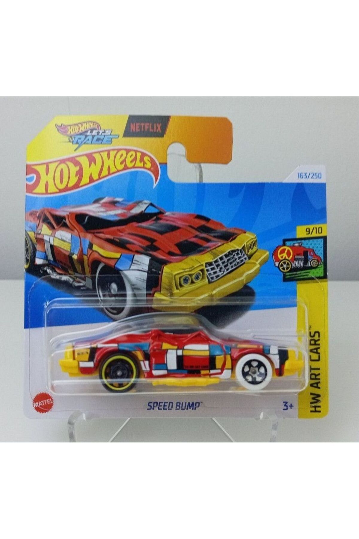ماشین اسباب بازی دست انداز سرعت HTB78 هات ویلز اورجینال HOT WHEELS