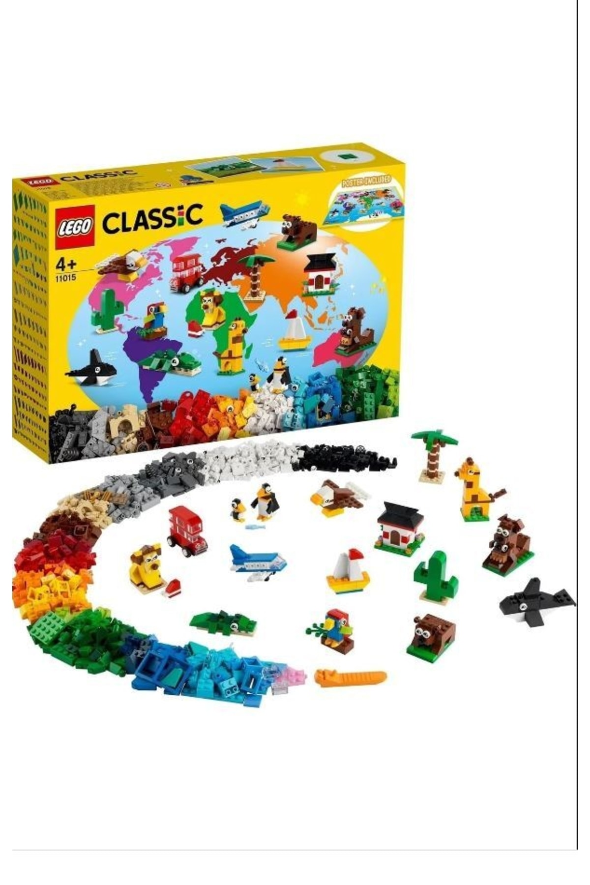 لگو و اسباب بازی های ساخت محور ® کلاسیک جهانی تور 11015 950 قطعه اورجینال LEGO