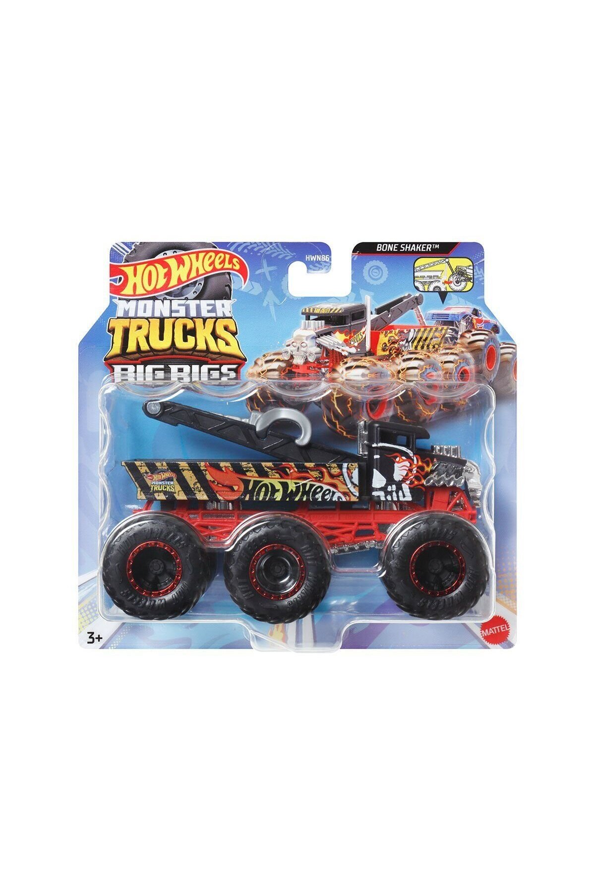 کامیون و ماشین آلات ساختمانی اسباب بازی های هیولا HWN86 HOT WHEELS 1:64 اتومبیل جذاب هات ویلز اورجینال HOT WHEELS