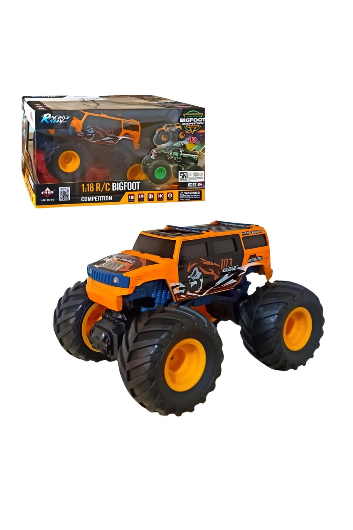 مدل خودرو ریموت کنترل MONSTER TRUCKS 20 سانتی متر اورجینال NW NessiWorld