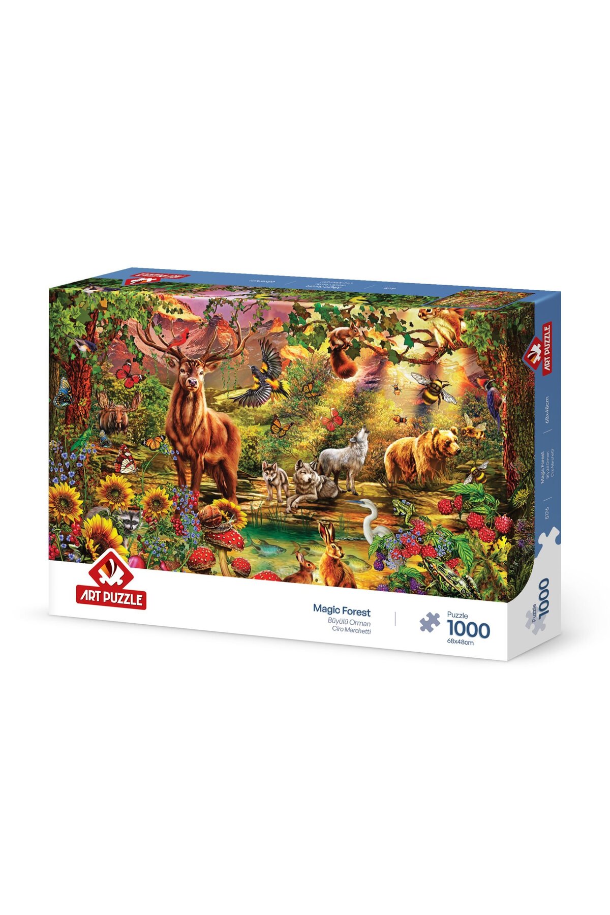 پازل 1000 تکه جنگل مسحور شده از ترکیه Art Puzzle