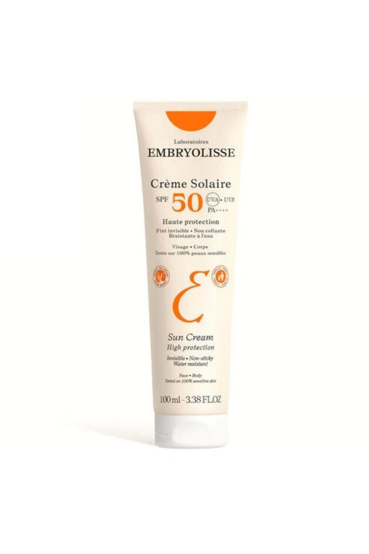 کرم ضد آفتاب صورت SPF 50 Embryolisse