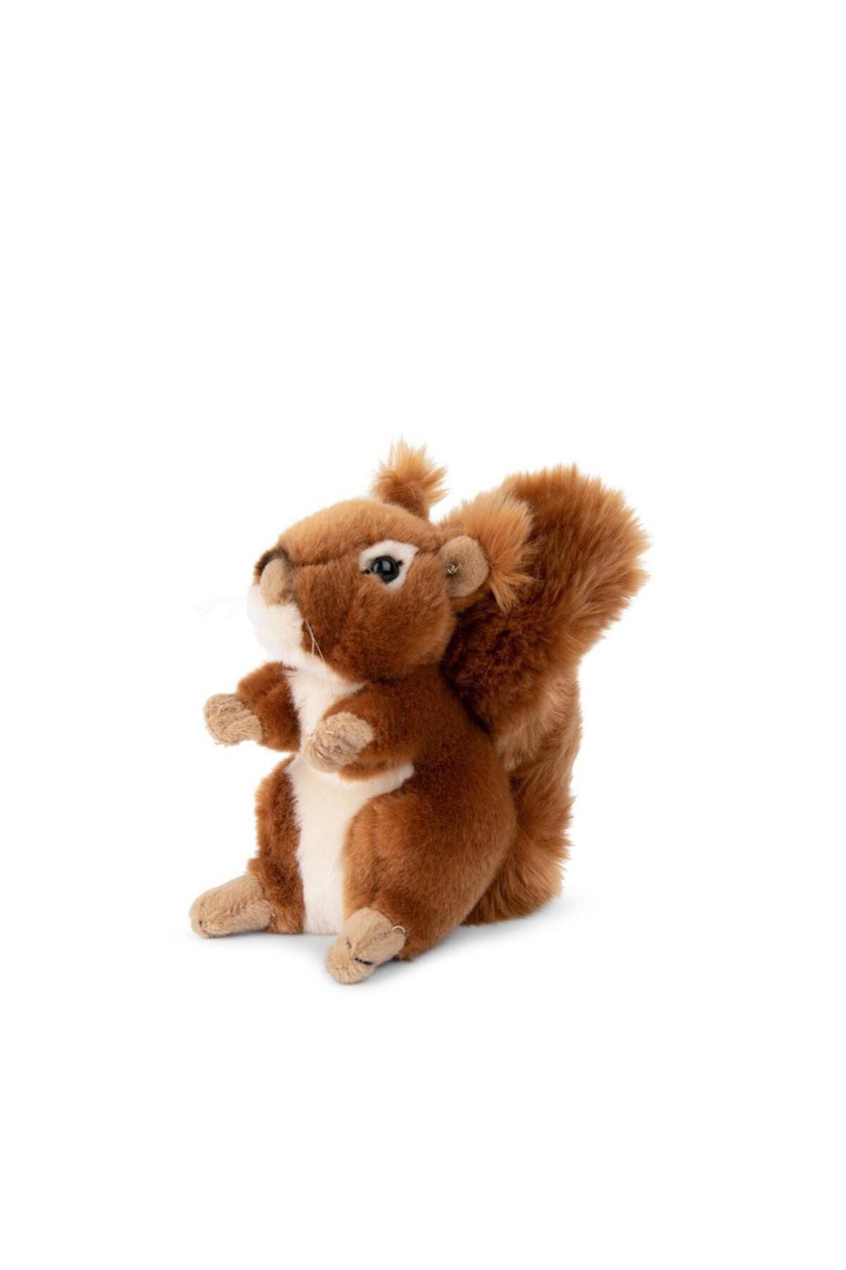 اسباب بازی های پشمی بون تن WWF قرمز سنجاب مخمل دار 15 سانتی متر 6 اینچ 15201009 ToysAll