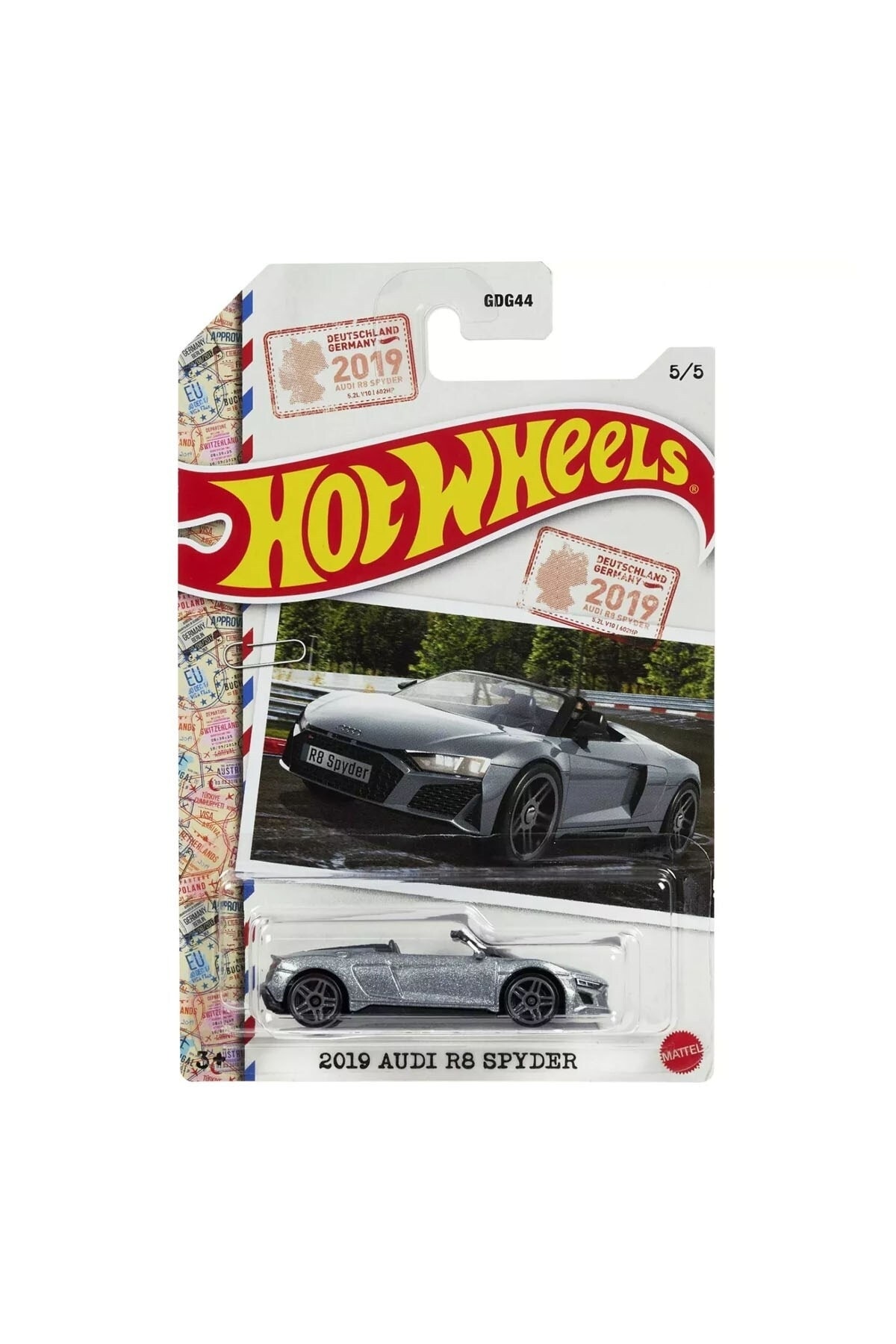 ماشین اسباب بازی اتومبیل های بین المللی HDH26 هات ویلز اورجینال HOT WHEELS