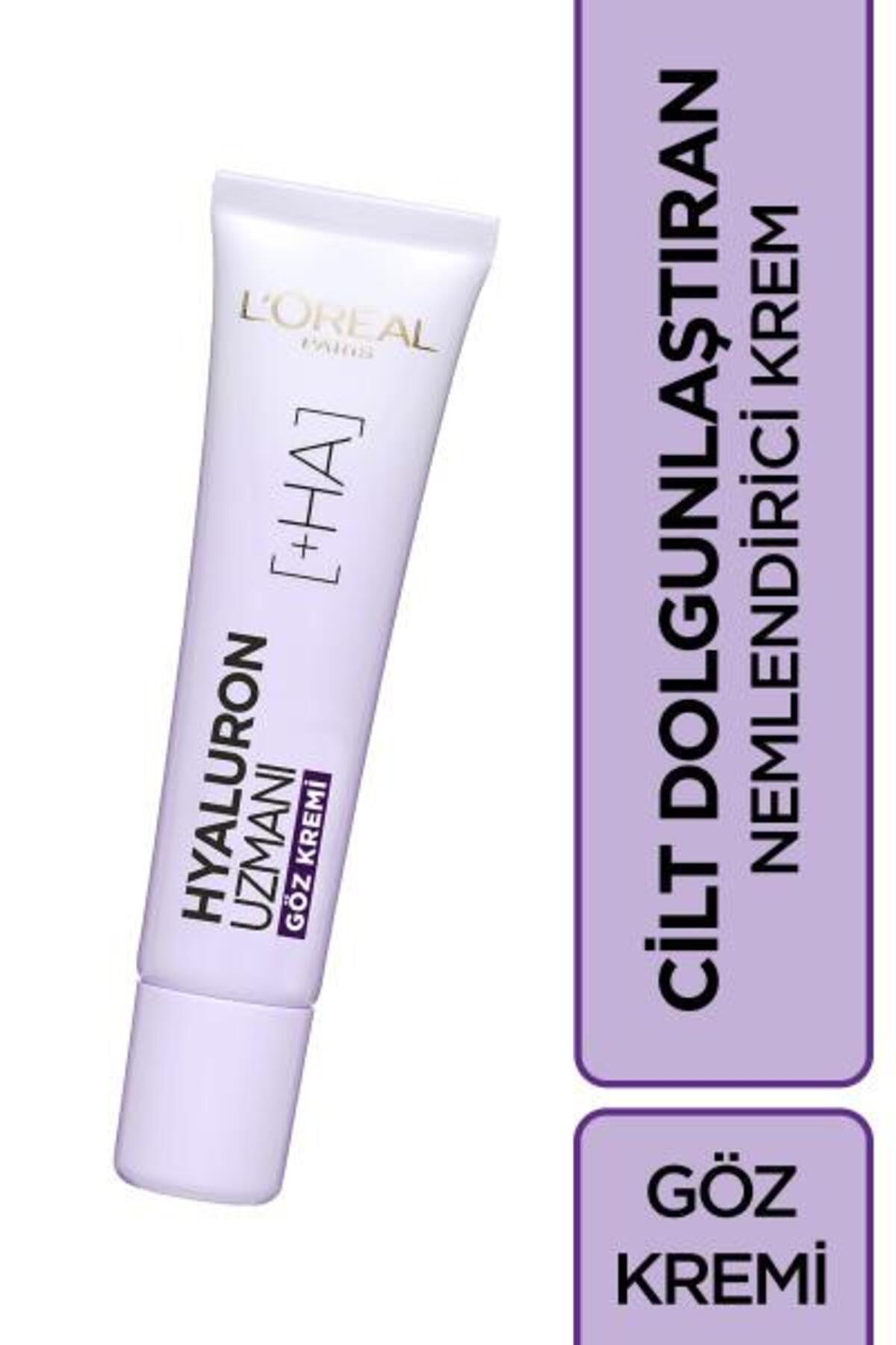 L'Oreal Paris کرم چشم مرطوب کننده با اسید هیالورونیک تخصصی کنترل پوست