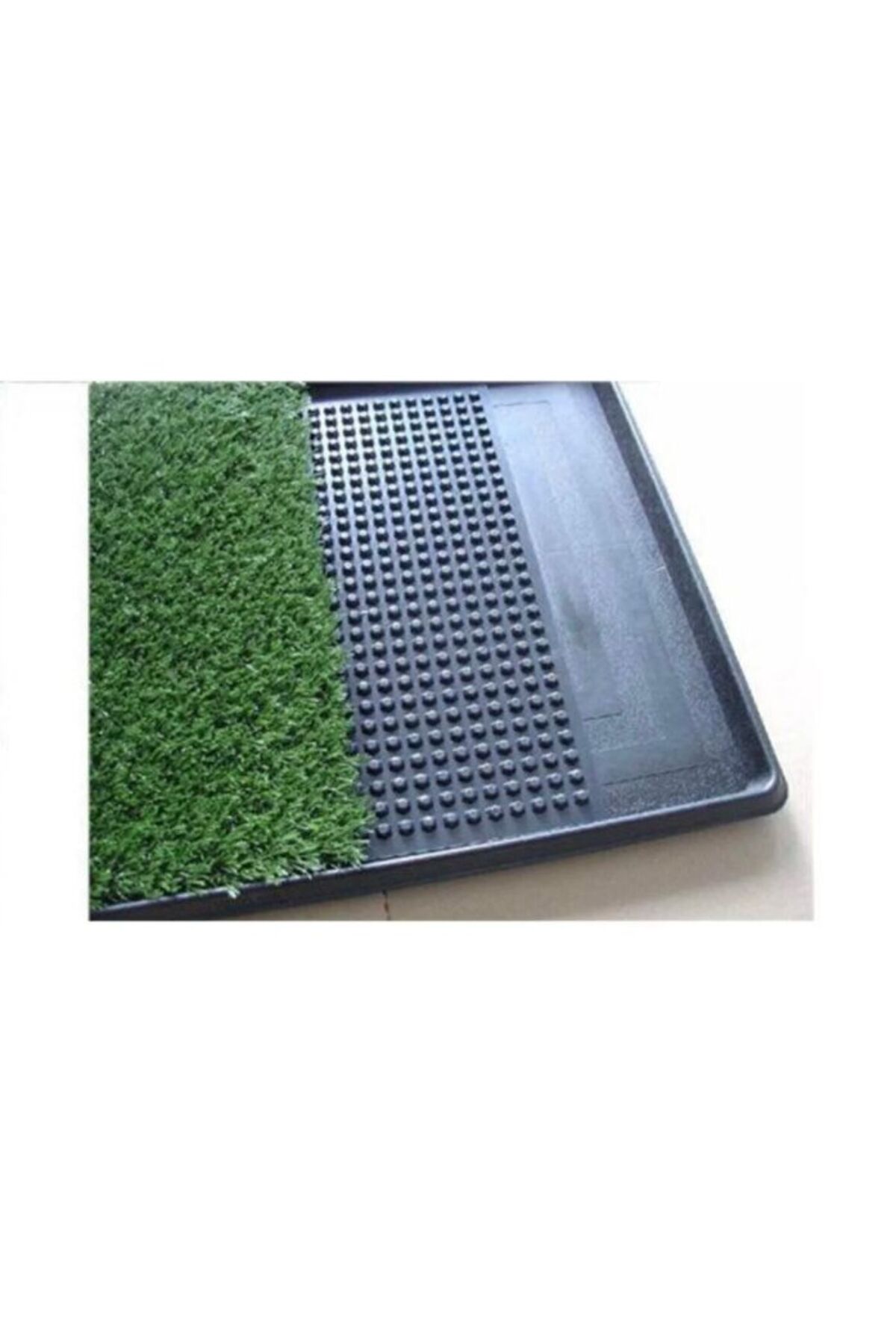 محوطه آموزش توالت سگ Pet Park آتولیه هام Atölye Ham، مشکی، ۶۴ × ۵۱ × ۳٫۸ سانتی‌متر