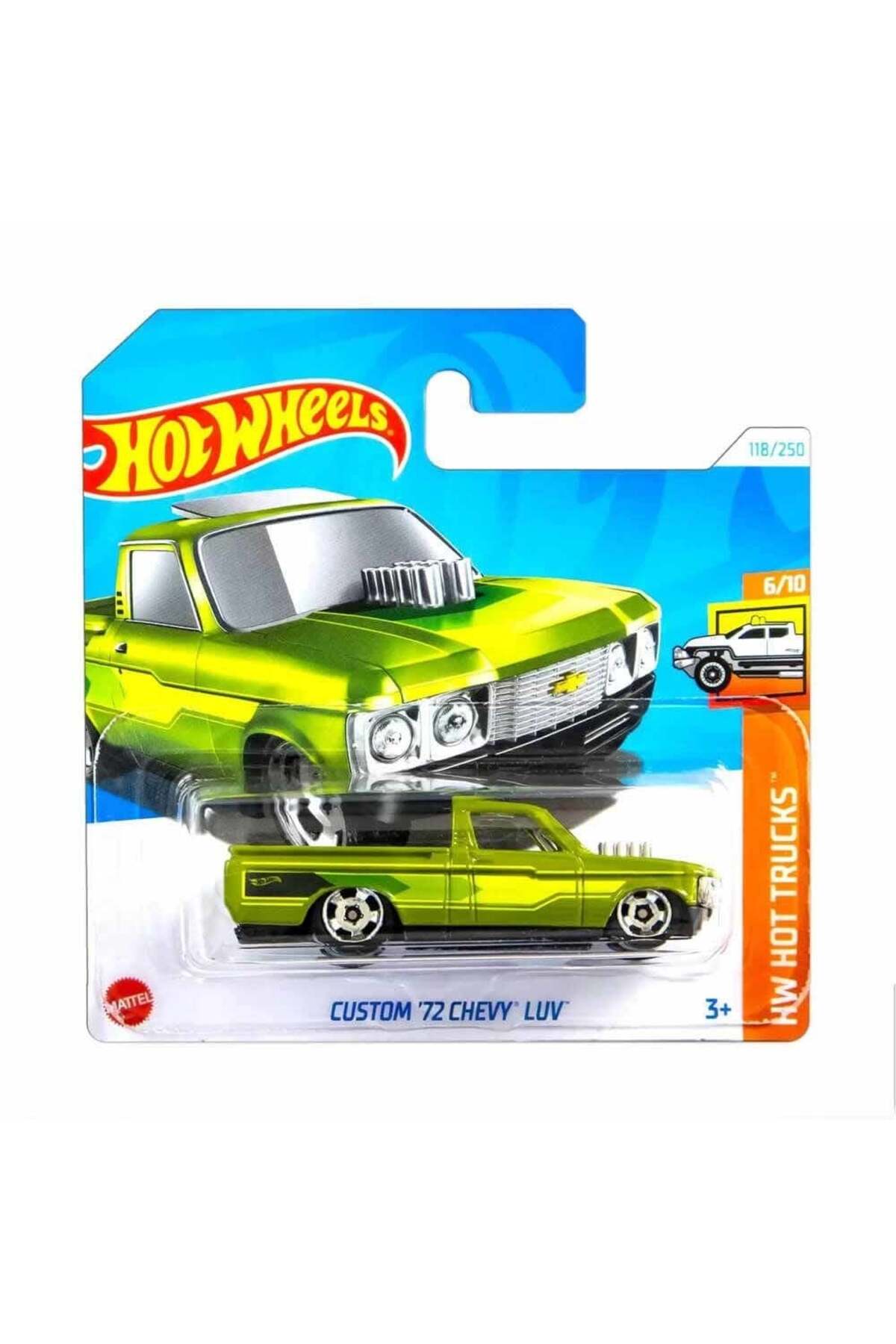 ماشین اسباب بازی 72 CHEVY LUV MODEL HW HOT TRUCKS 2024 SERIES هات ویلز اورجینال HOT WHEELS
