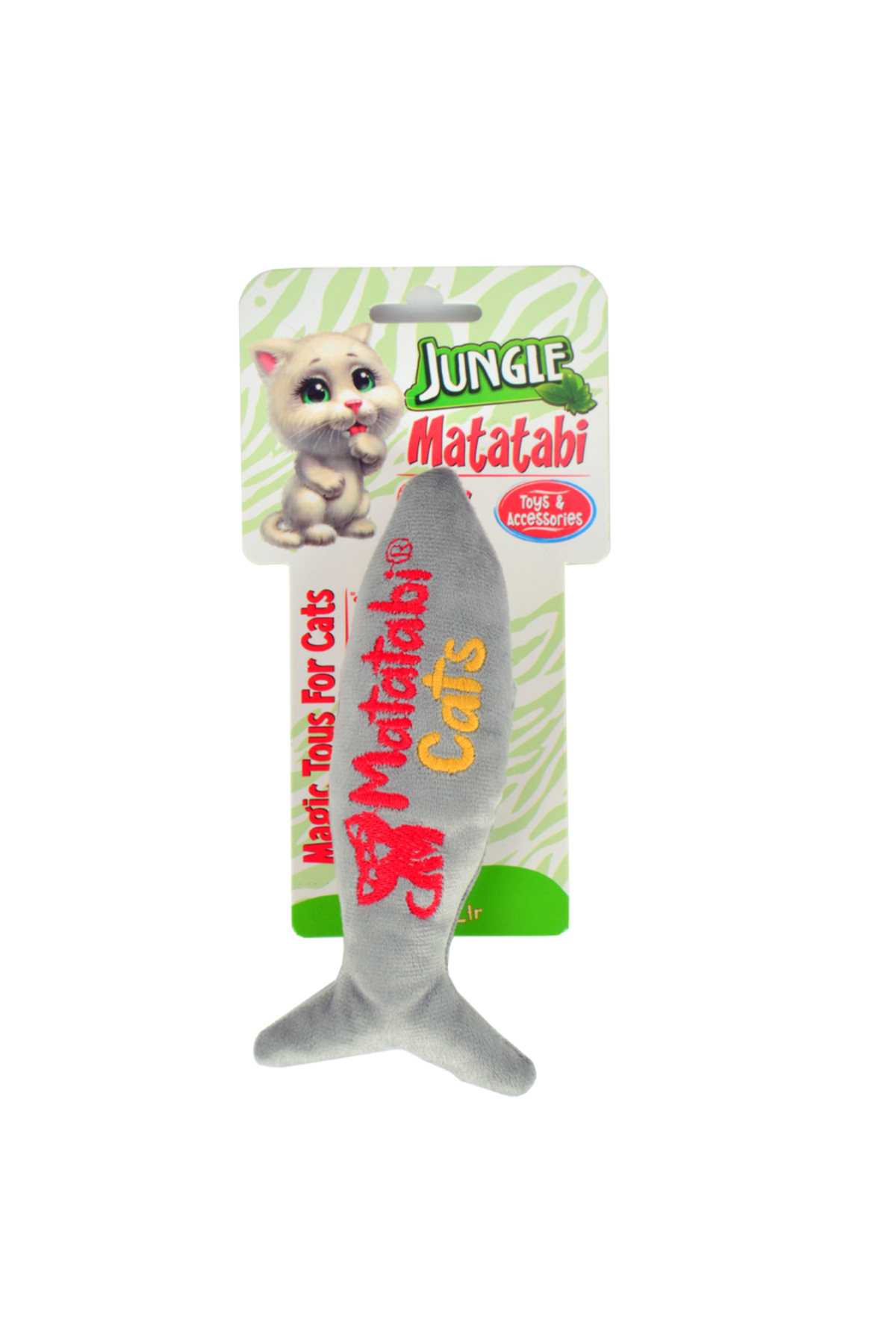 اسباب‌بازی گربه جنگل Jungle Matatabi Jr.Fish