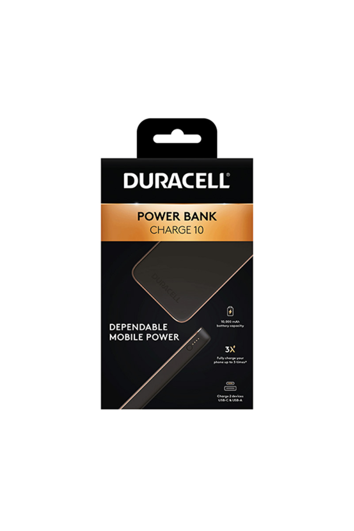 پاوربانک 10000 میلی آمپر ساعت اورجینال Duracell
