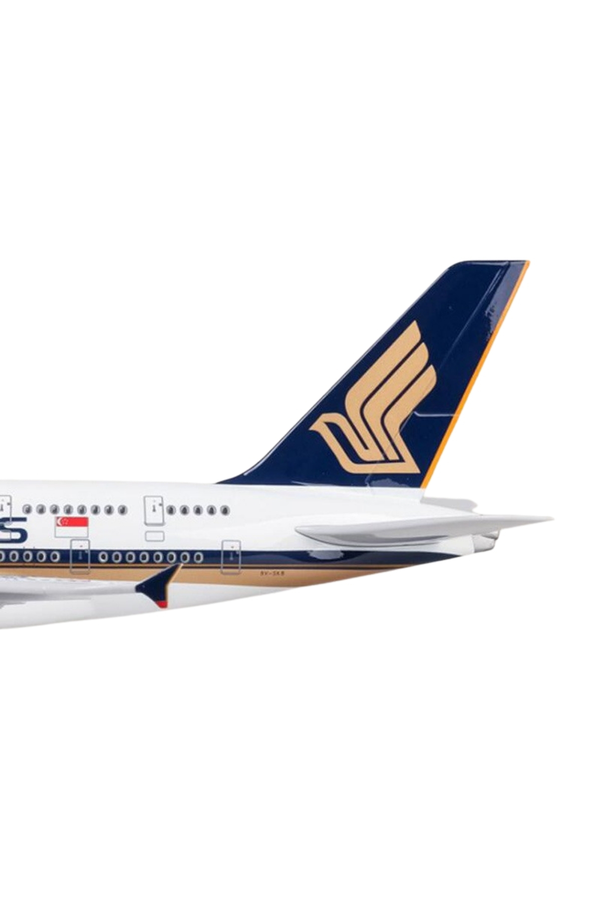 مدل خودرو 1 160 SCALE SINGAPORE AIRLINES AIRBUS A380 MODEL AIRPLANE اورجینال ITSOLD