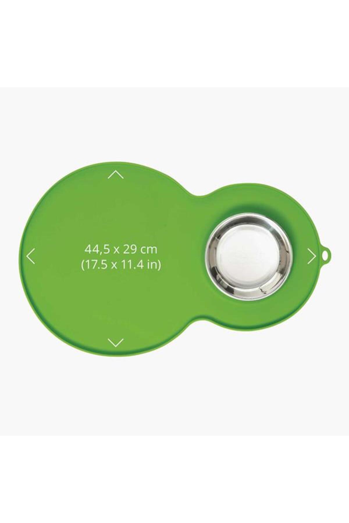زیرانداز آب‌خوری و غذادهی گربه کاتیت Catit مدل 700-44012 همراه کاسه غذای استیل