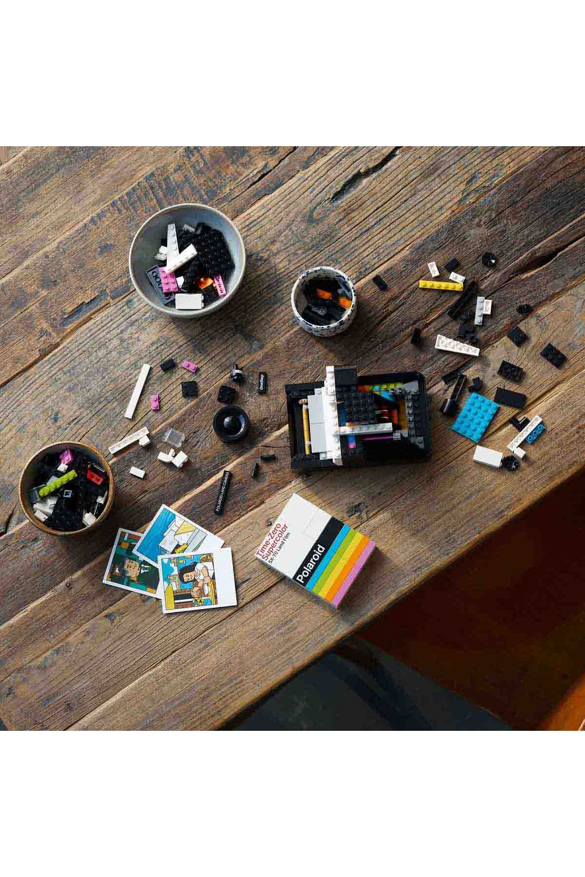 لگو و اسباب بازی های ساخت محور ® IDEAS POLAROID ONESTEP SX 70 CAMERA 21345 – مجموعه ای برای عکاسان بزرگسال از ترکیه LEGO