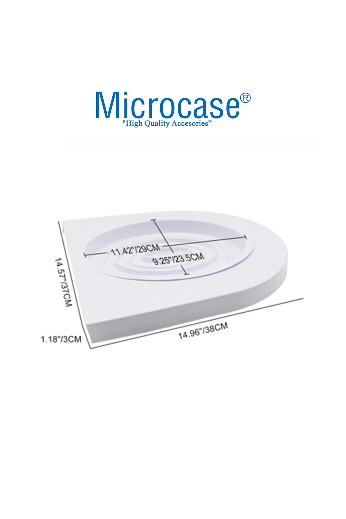 ست آموزش توالت گربه میکروکیس Microcase مدل Al3229 سفید