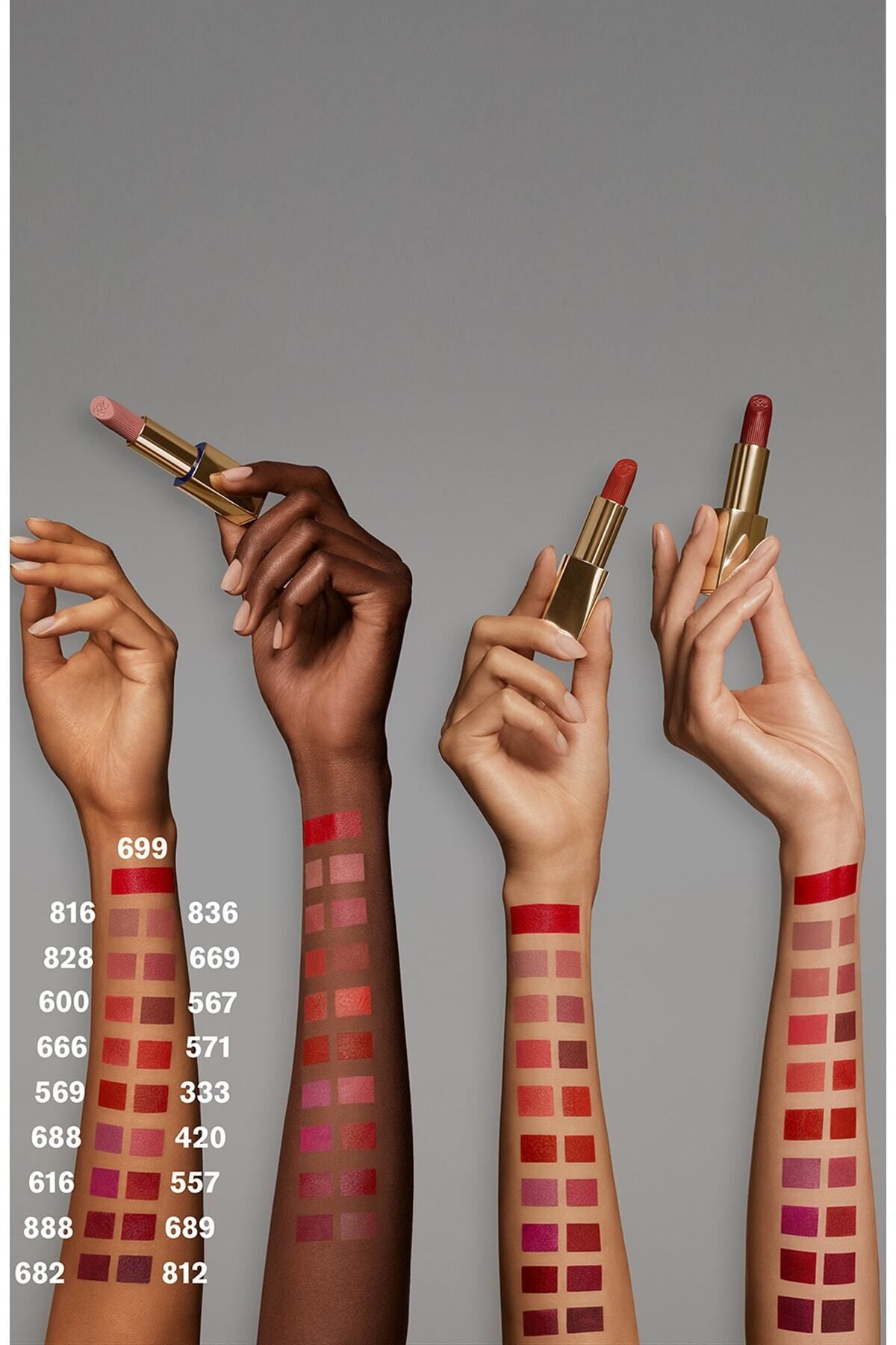 رژ لب مات که انعطاف پذیری را بر روی ها فراهم می کند استی لادر Estee Lauder