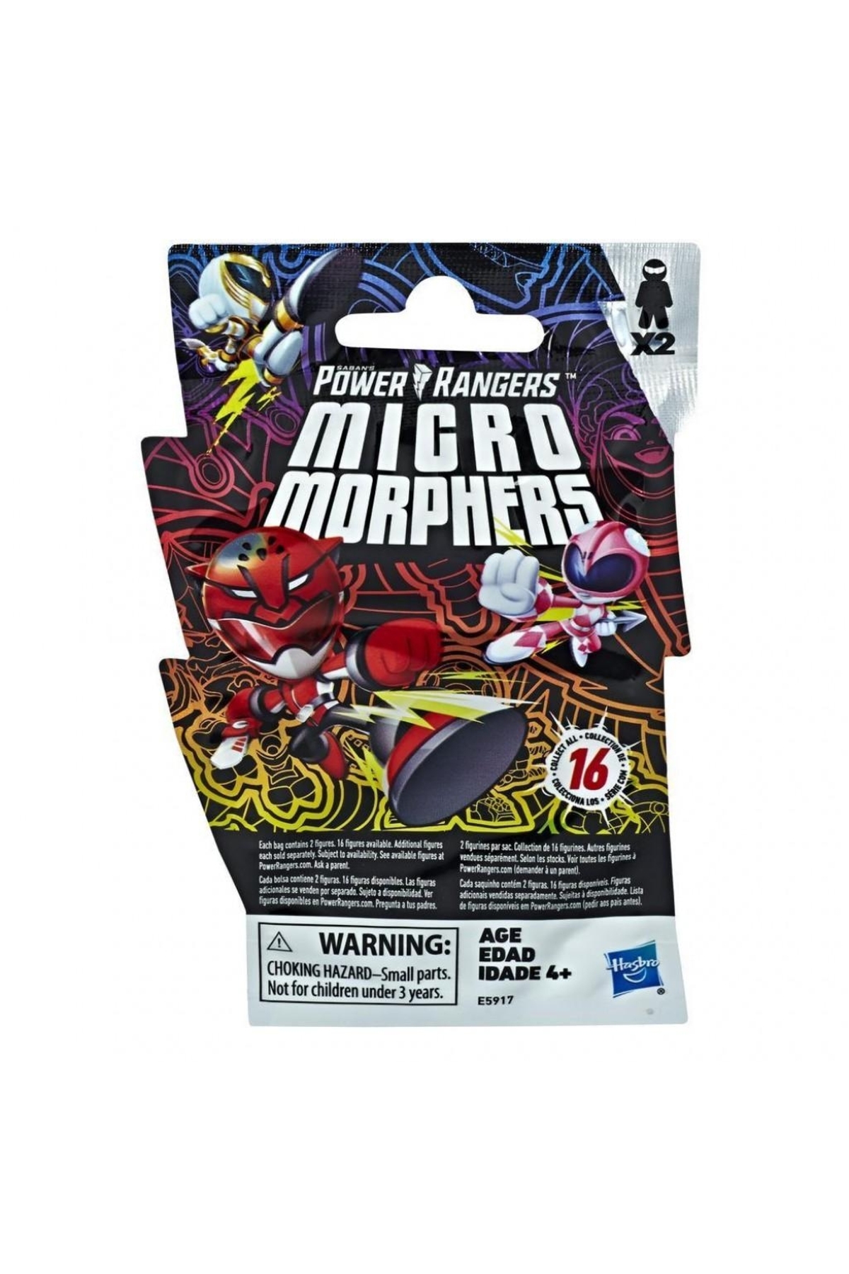 اسباب بازی های فیگور دیگر بسته سورپرایز MICRO MORPHERS اورجینال POWER RANGERS