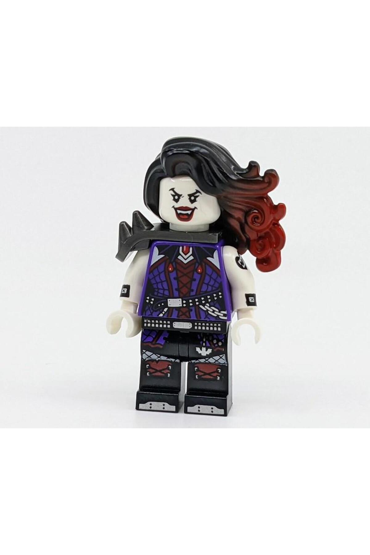 لگو و اسباب بازی های ساخت محور VIDEO 43108 BANDMATES SERIES 2: 11.VAMPIRE BASSIST اورجینال LEGO