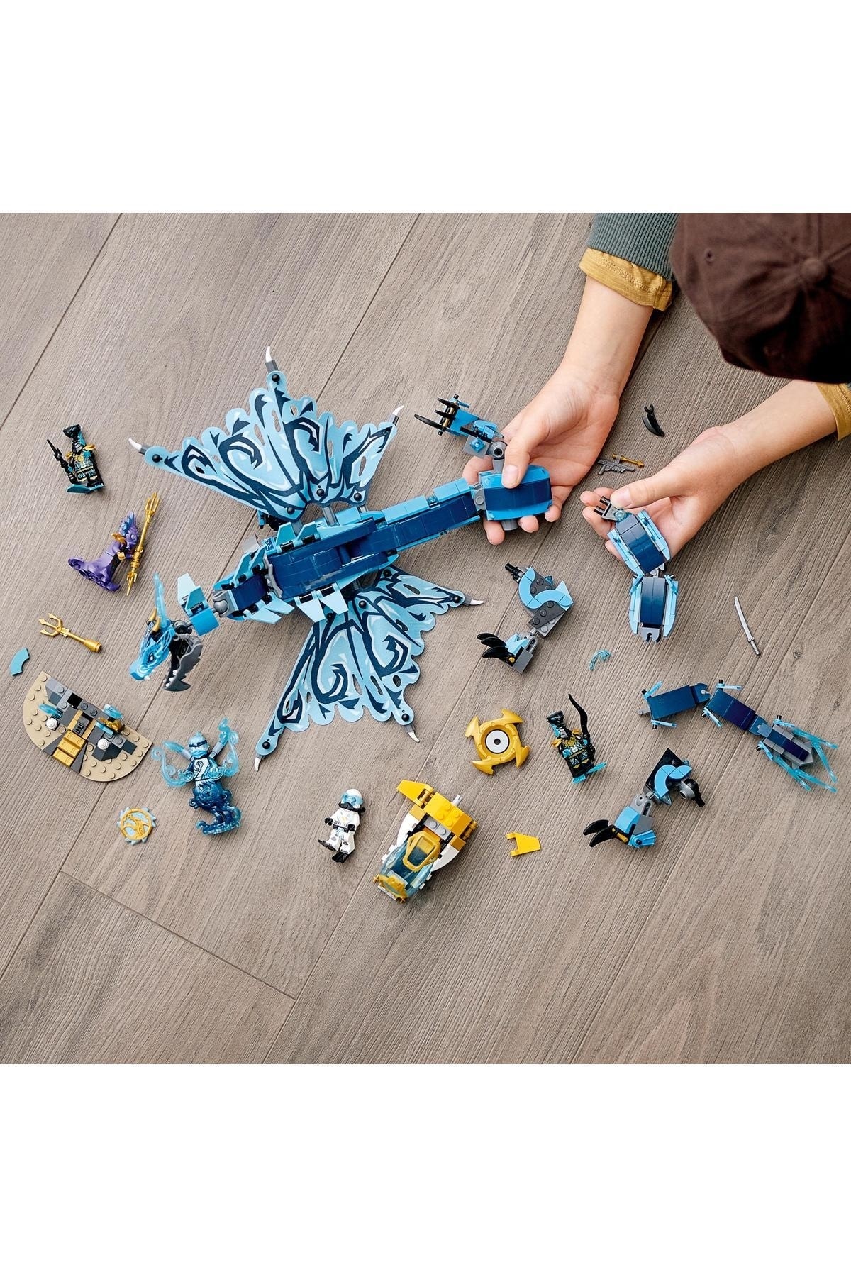 لگو ® NINJAGO® WATER DRIVING 71754 جنگ خلاق برای ساز کودکان 737 قطعه اورجینال LEGO